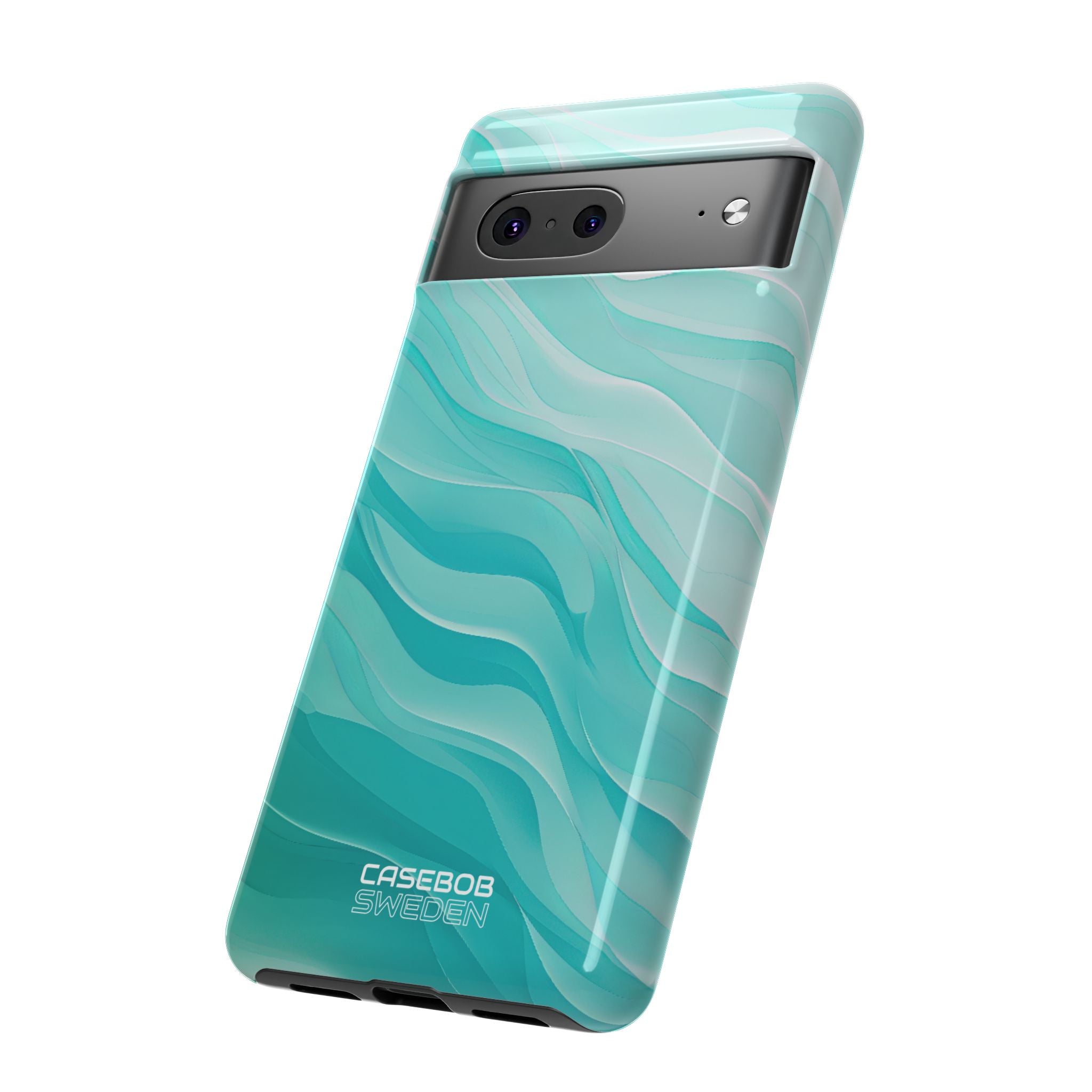 Soothing Aqua Waves Google Pixel 7 - Tough