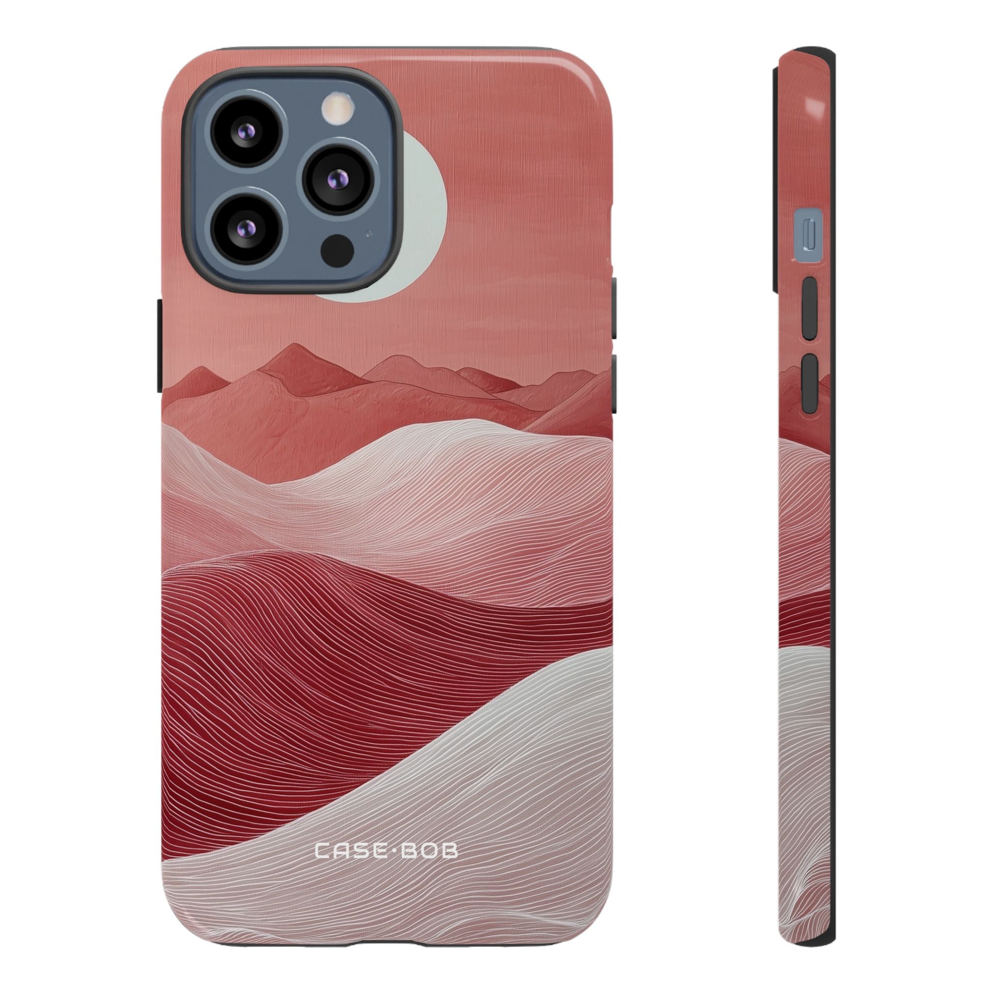 White Orb Dunes iPhone 13 Pro Max Case - Tough