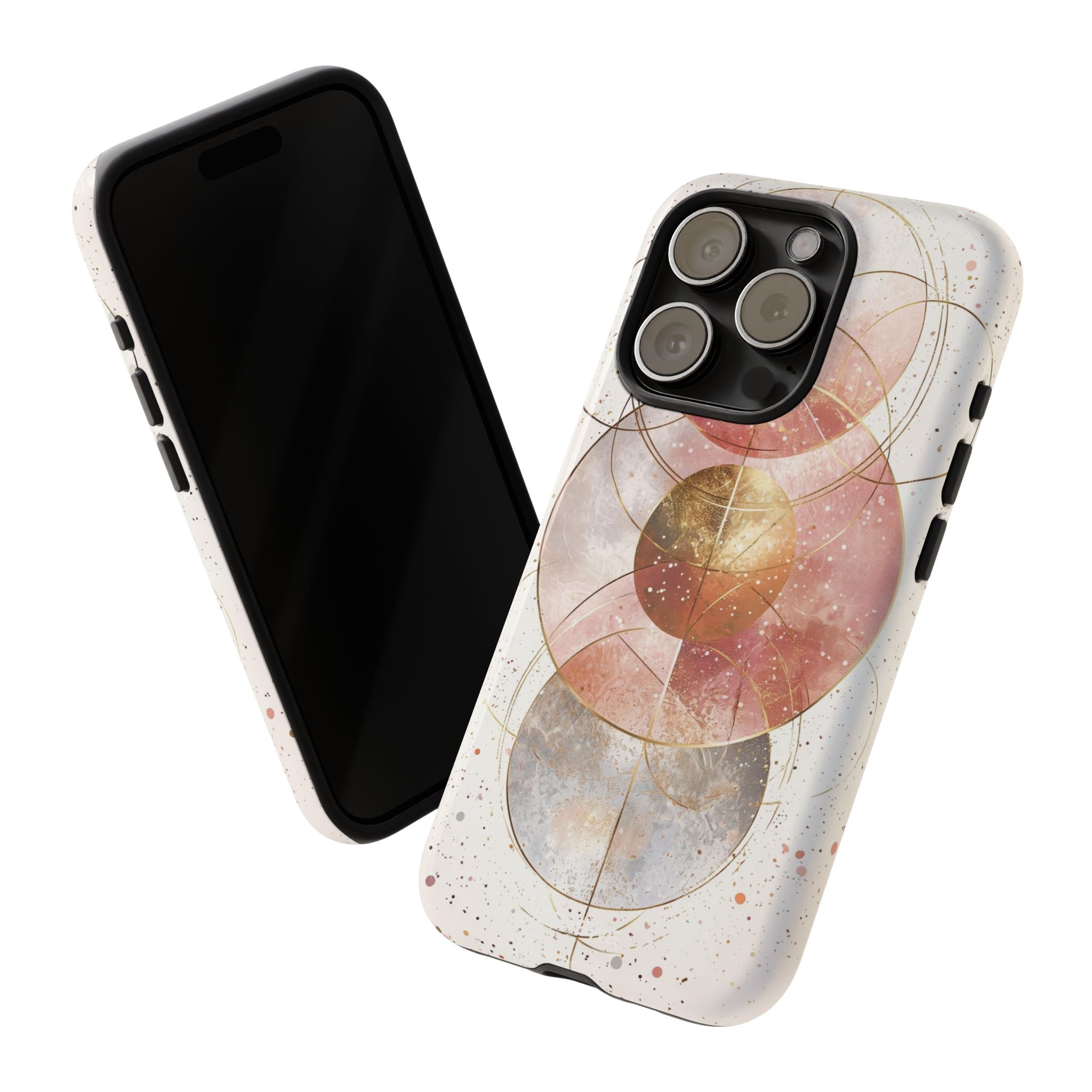 Circle Envelops Light - iPhone Case