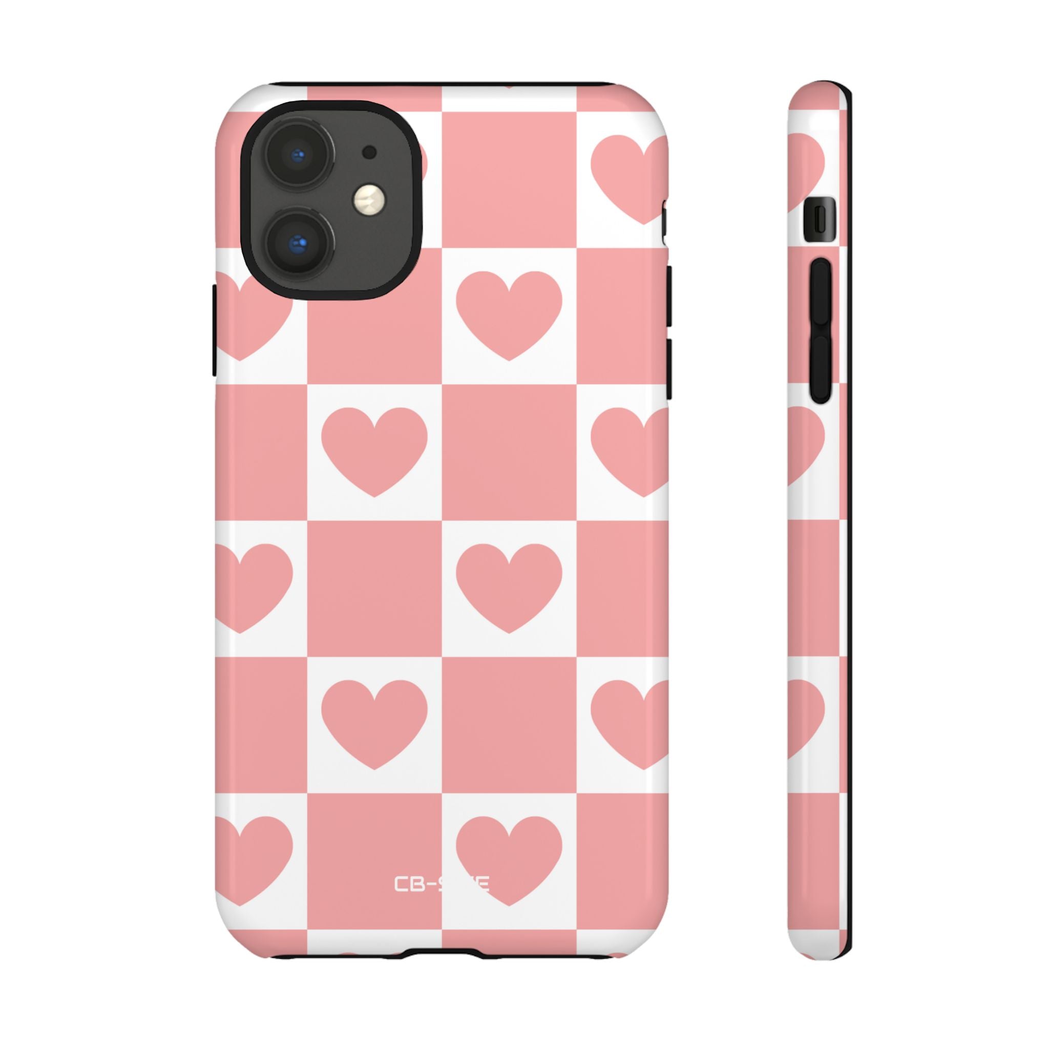Love Checkered Harmony - iPhone Case