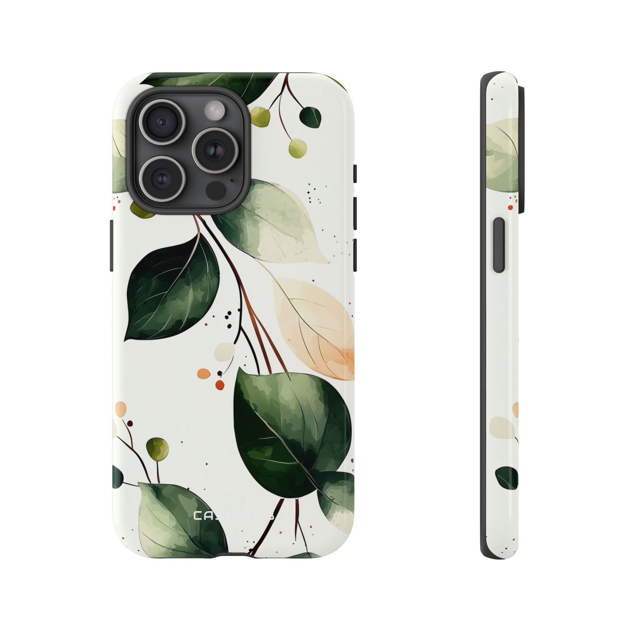Greenberry Branch iPhone 15 Pro Max Case - Tough