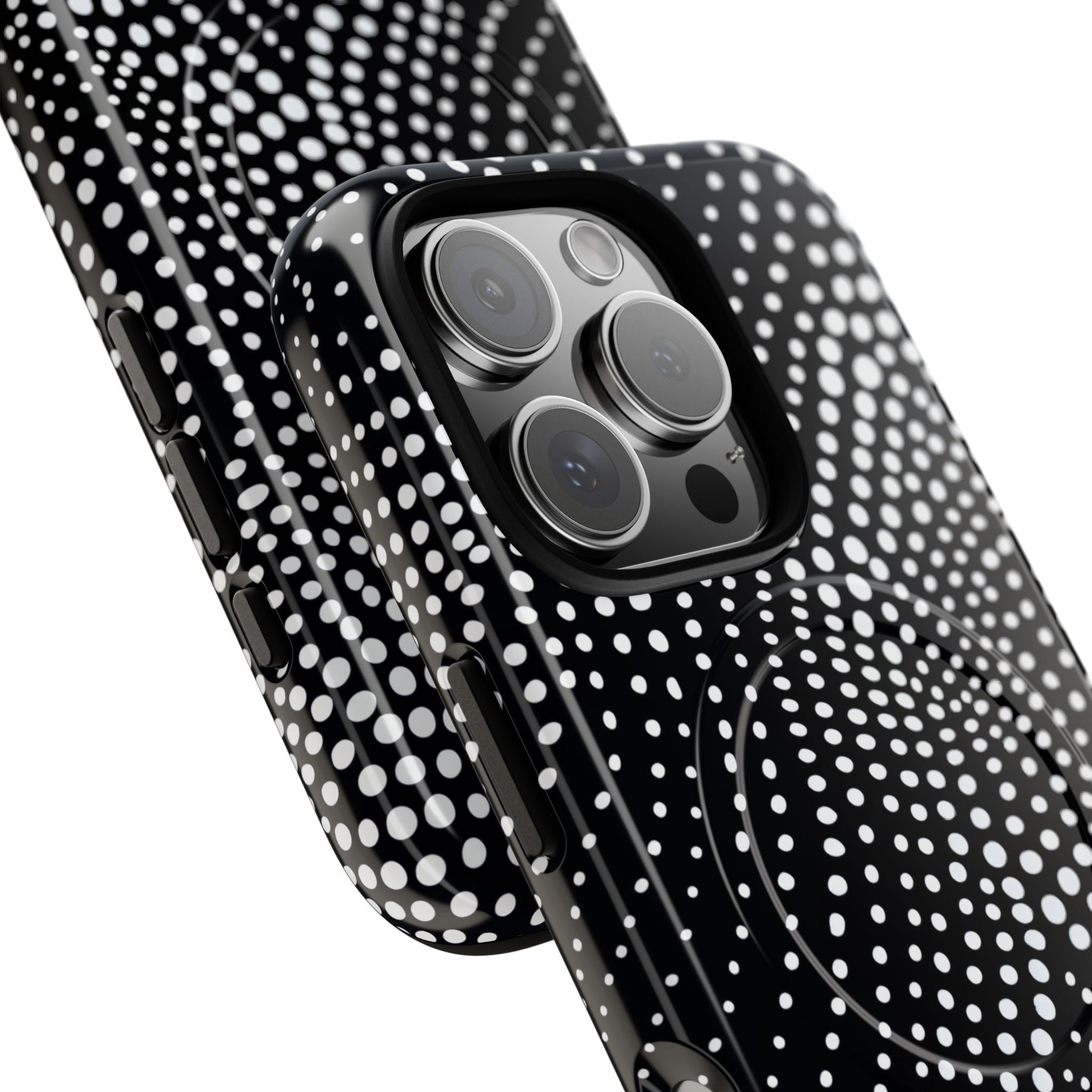 Waves of Dots iPhone 16 - Tough+