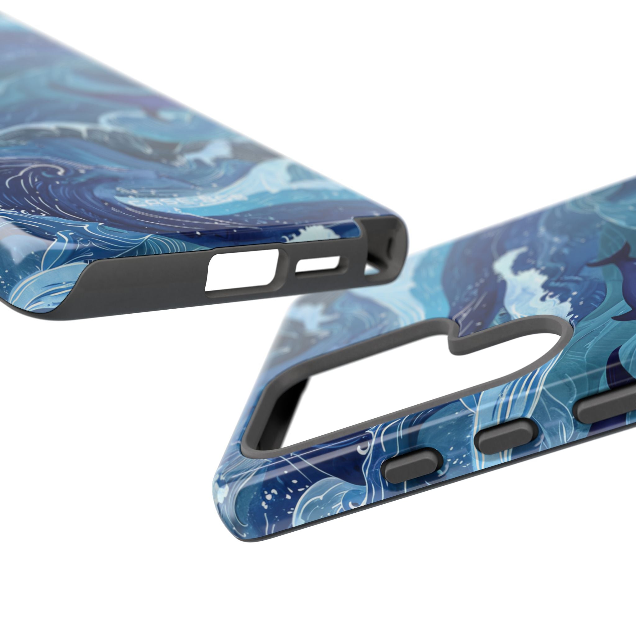 Dolphin Waves Samsung S25 Ultra Case - Tough