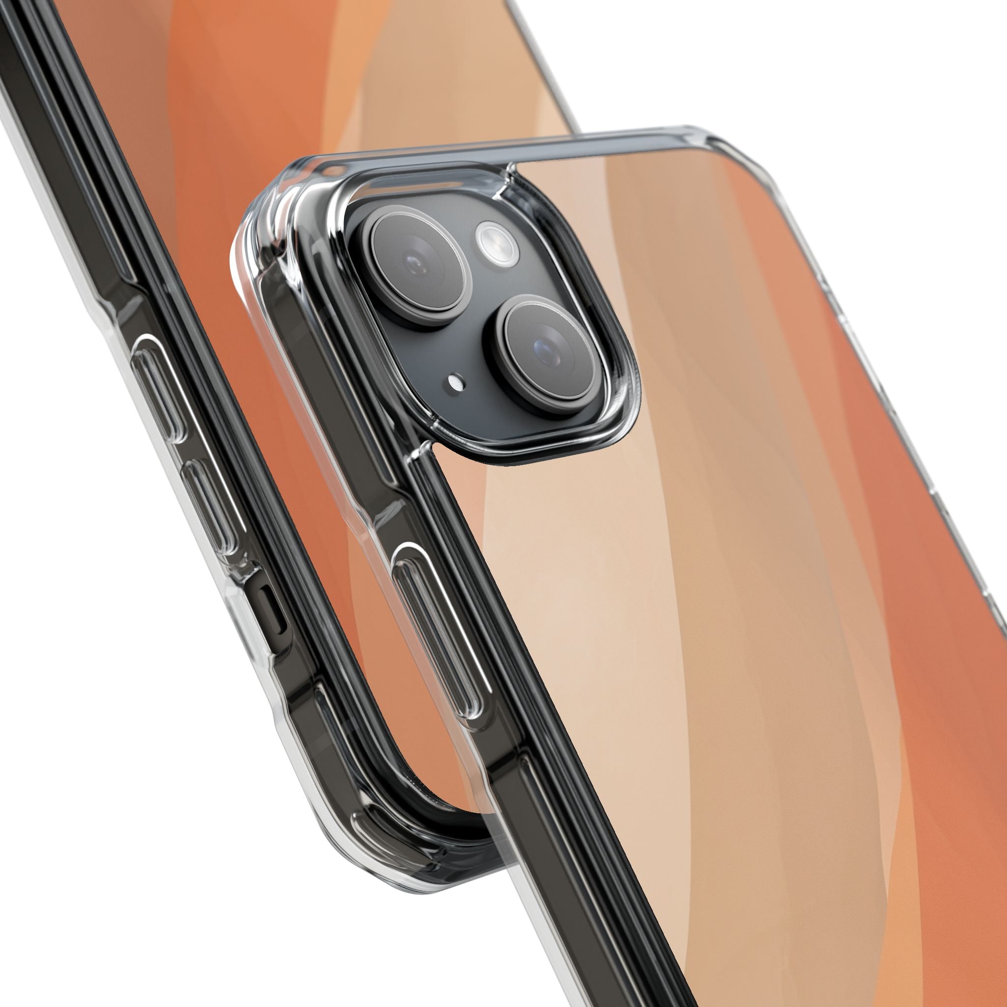 Soft Horizon Waves iPhone 15 - Impact Clear+