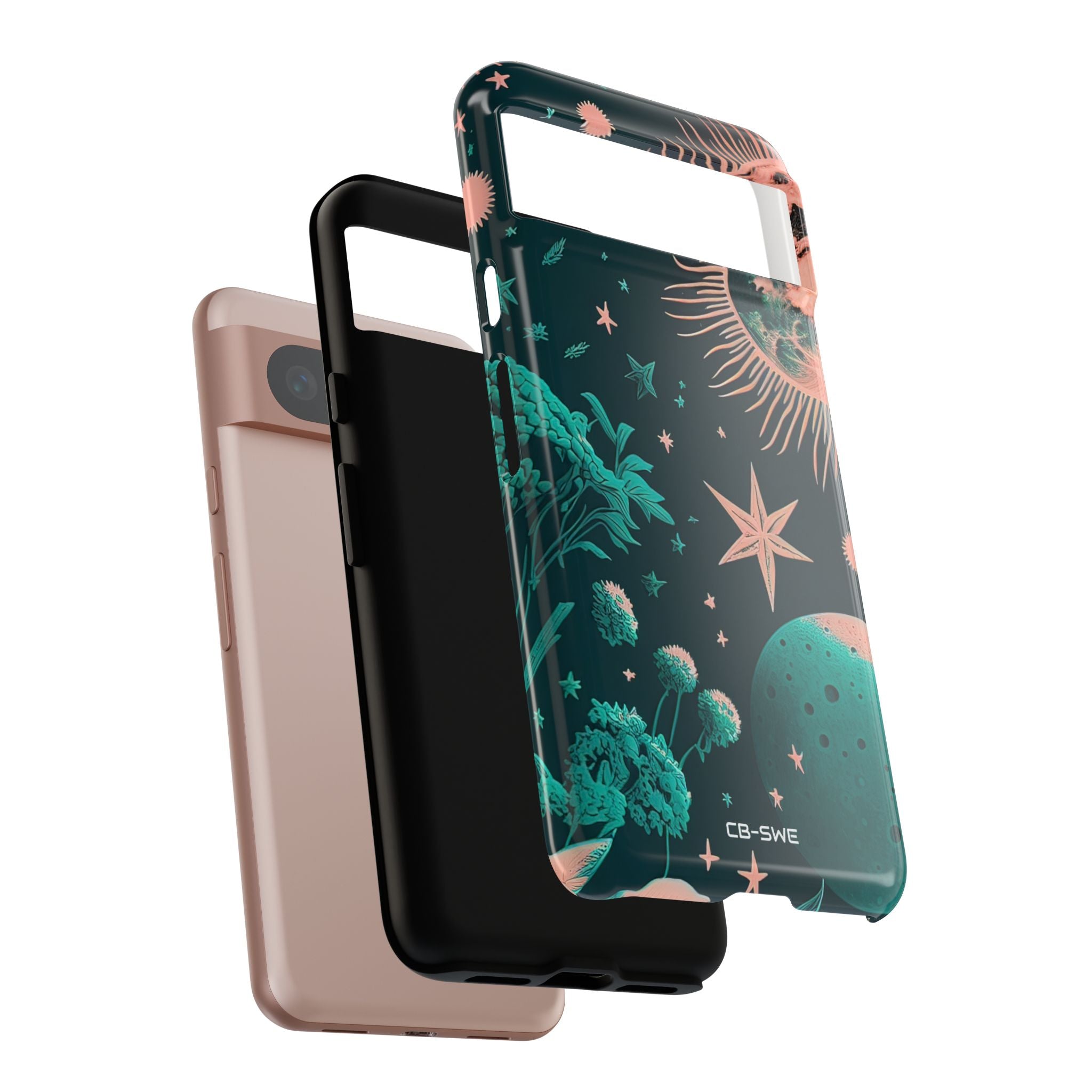 Celestial Botanical Night - Google Pixel Case