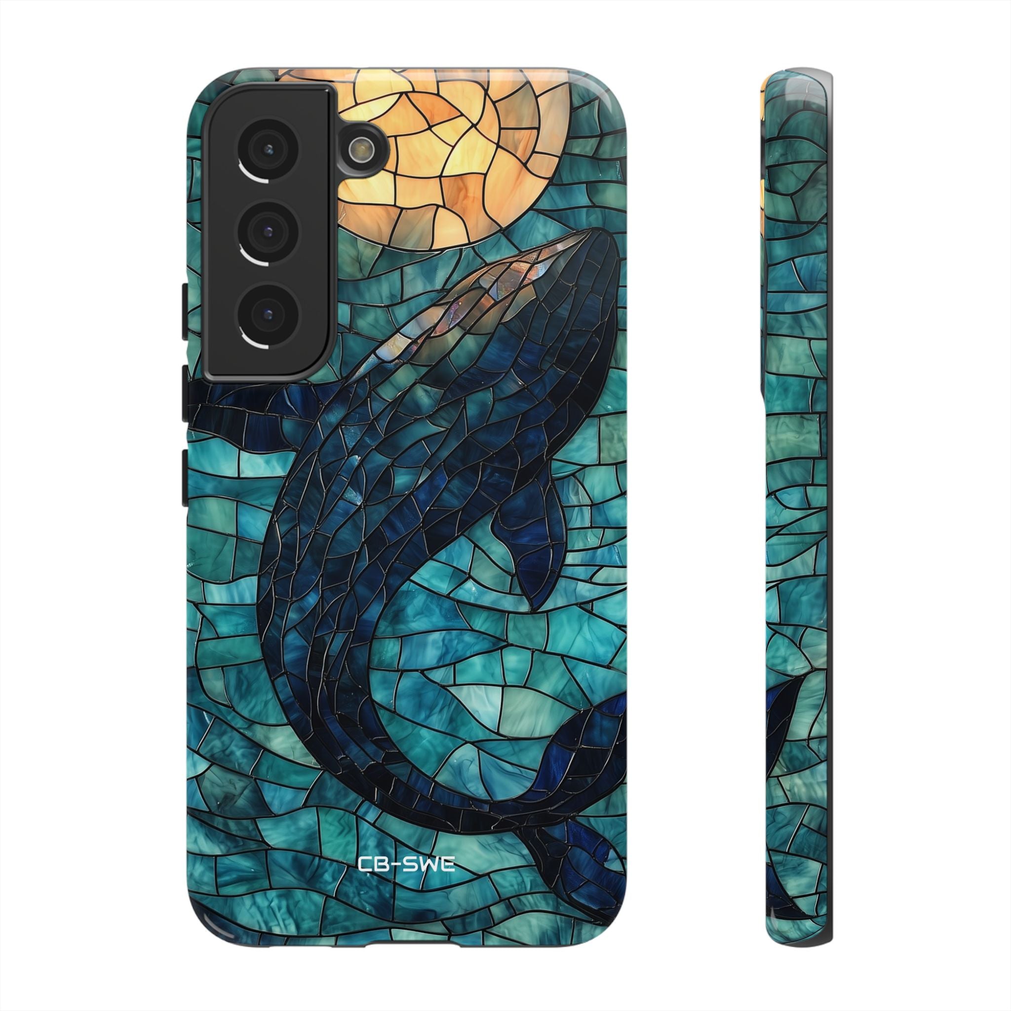 Whale Dives Upward - Samsung Case