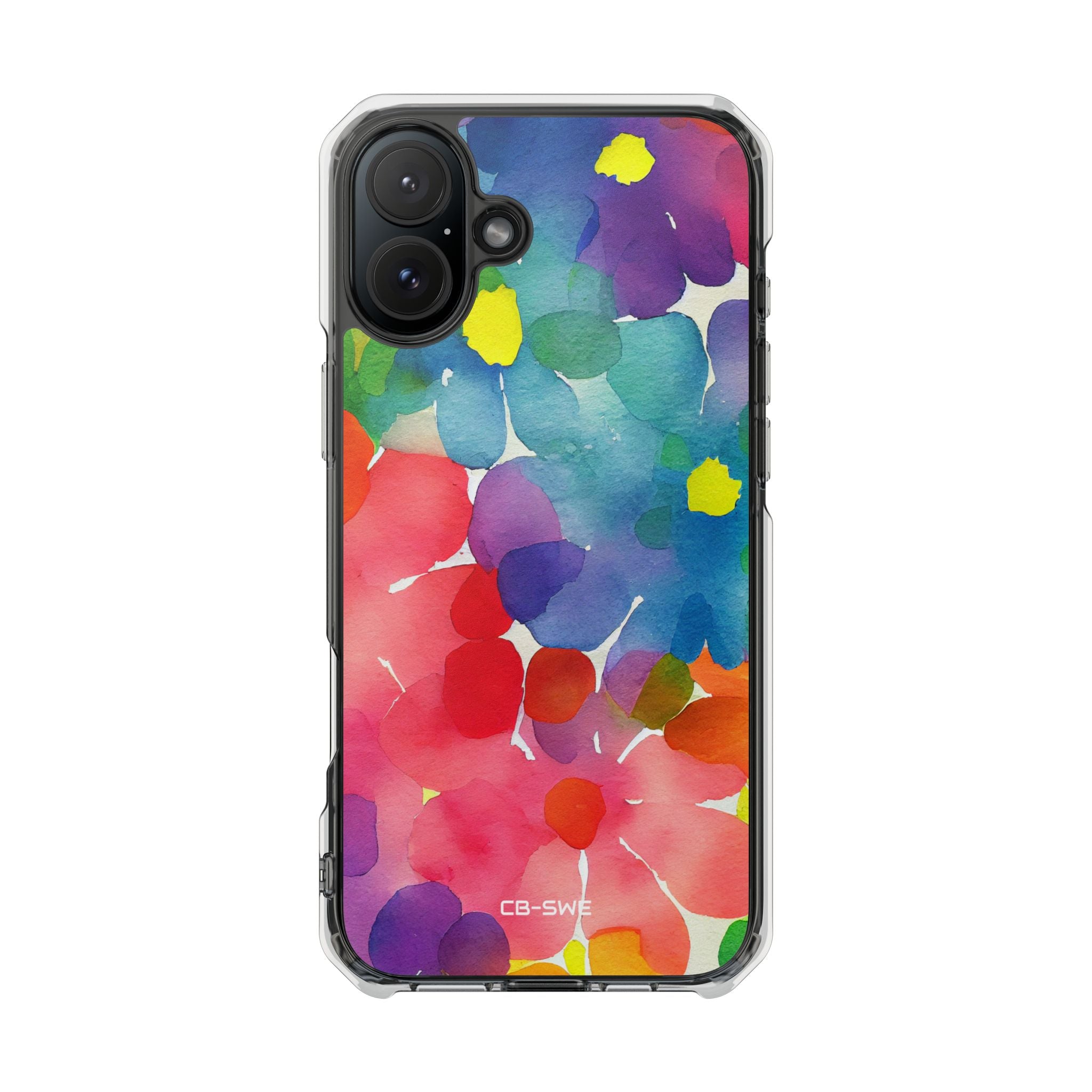 Fluid Color Petals iPhone Case - Impact