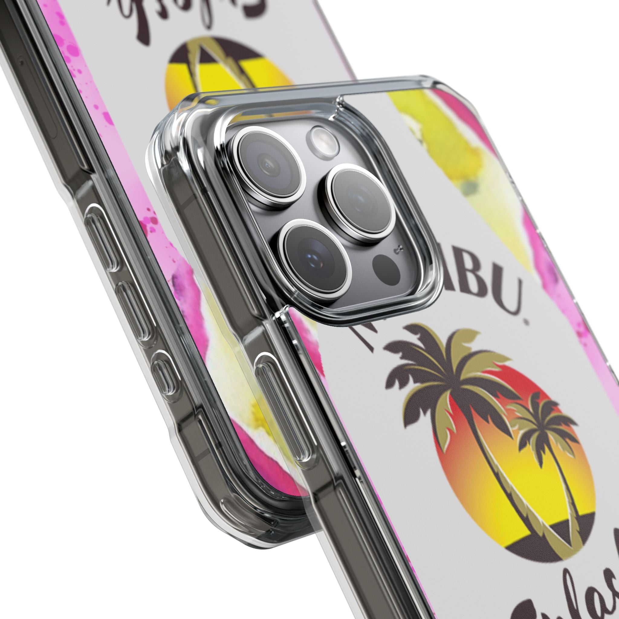 Tropical Sunset Splash iPhone Case - Impact