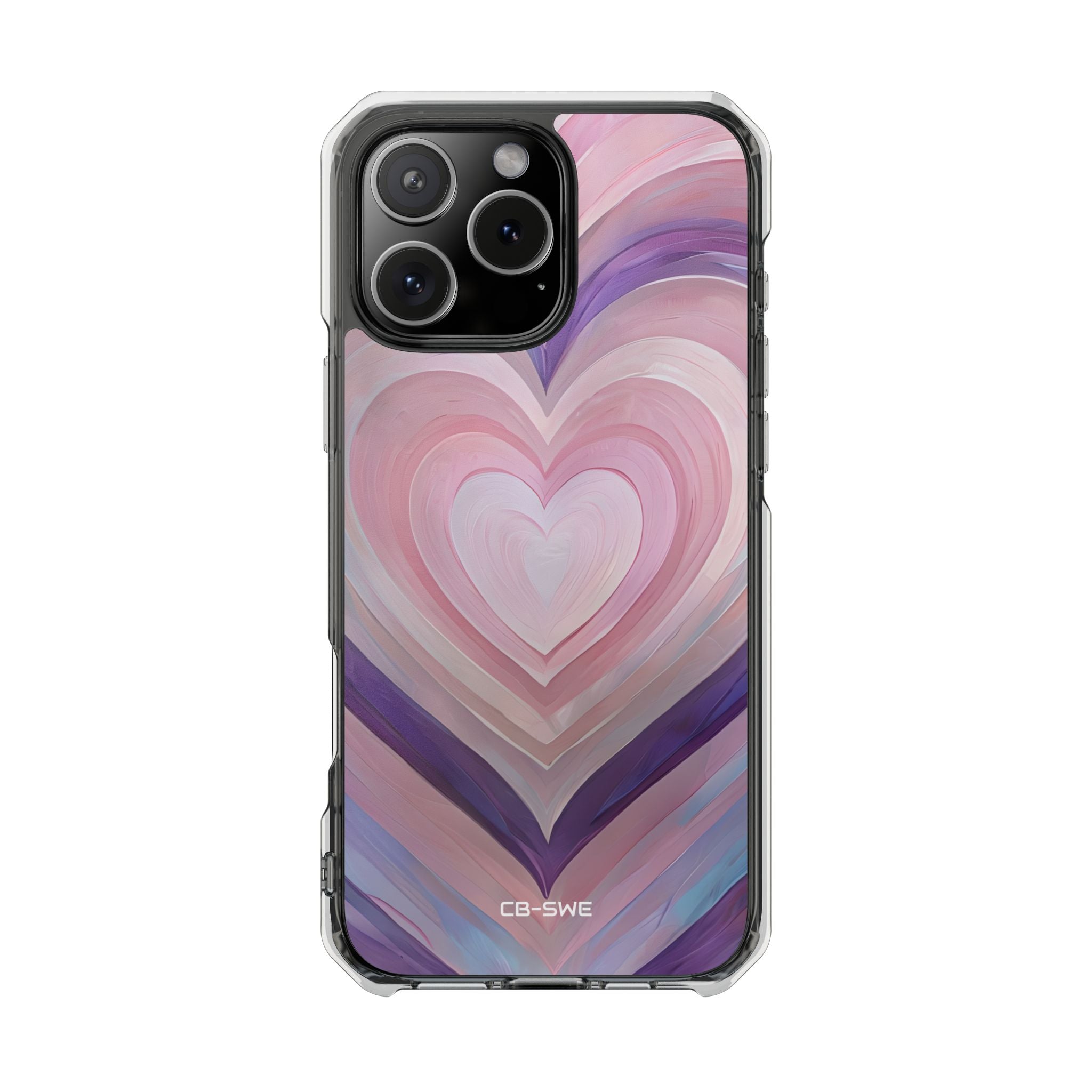 Impressionistic Heart Layers iPhone Case - Impact