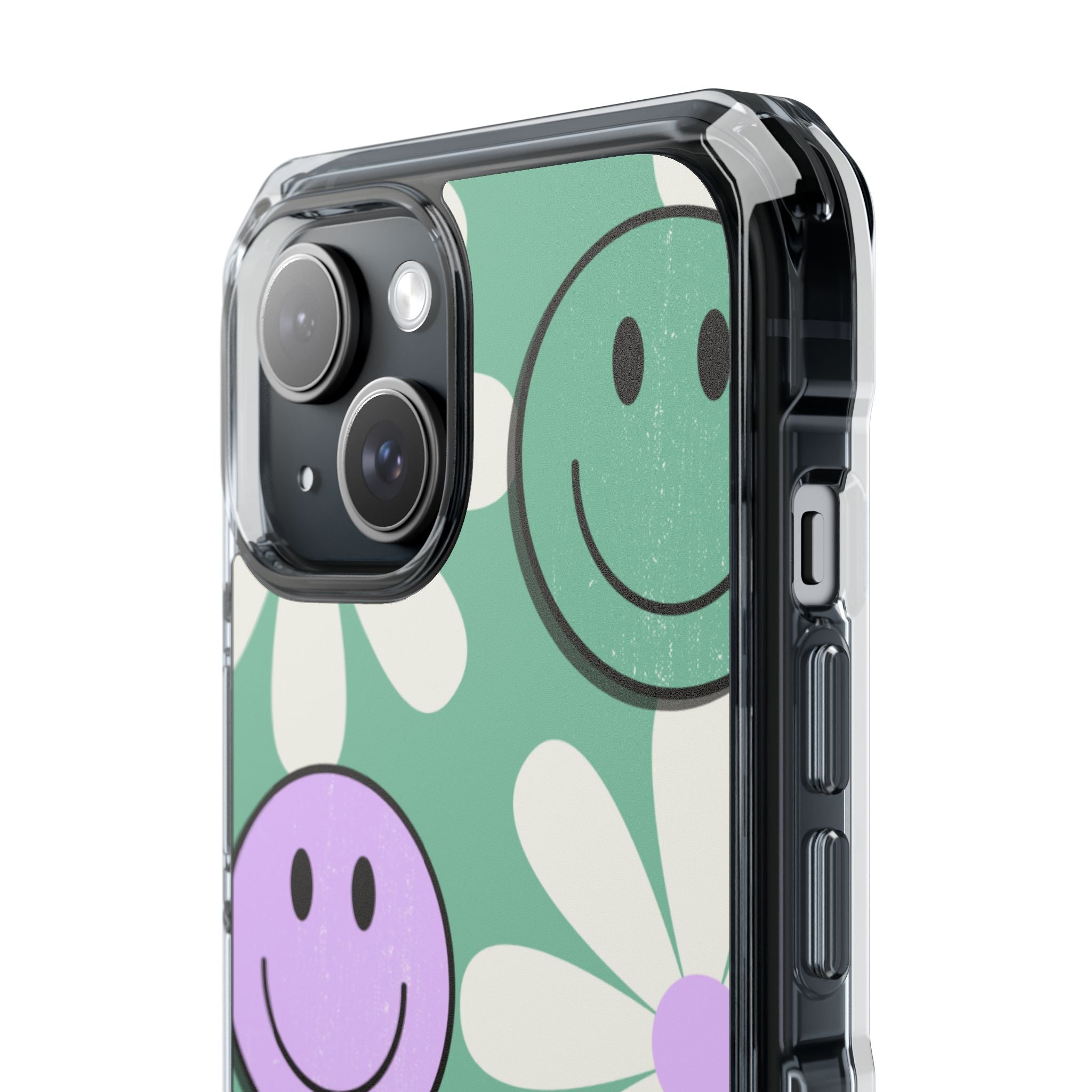Smiley Bloom iPhone 15 Case - Impact
