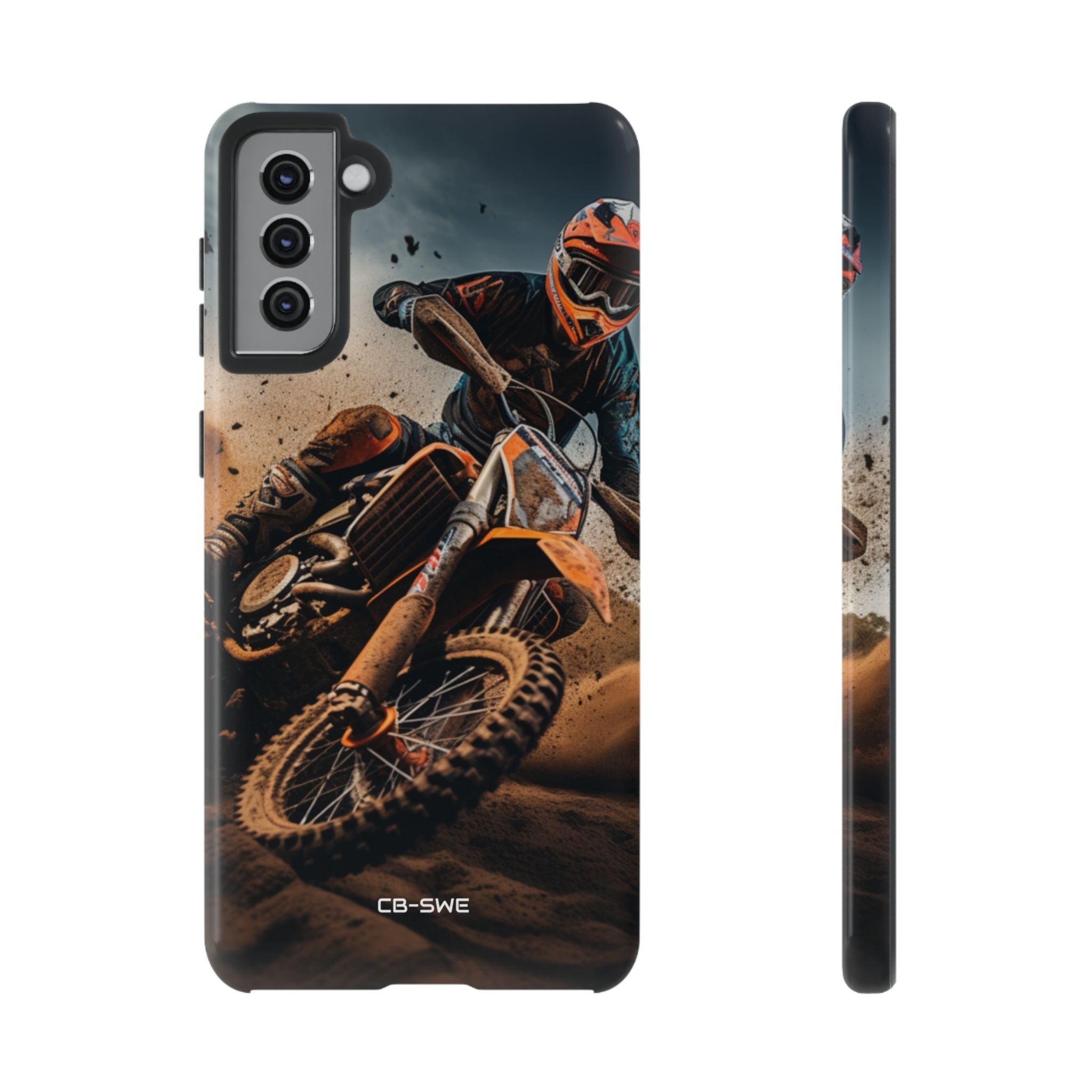 Rider Amidst Desert Fury - Samsung Case