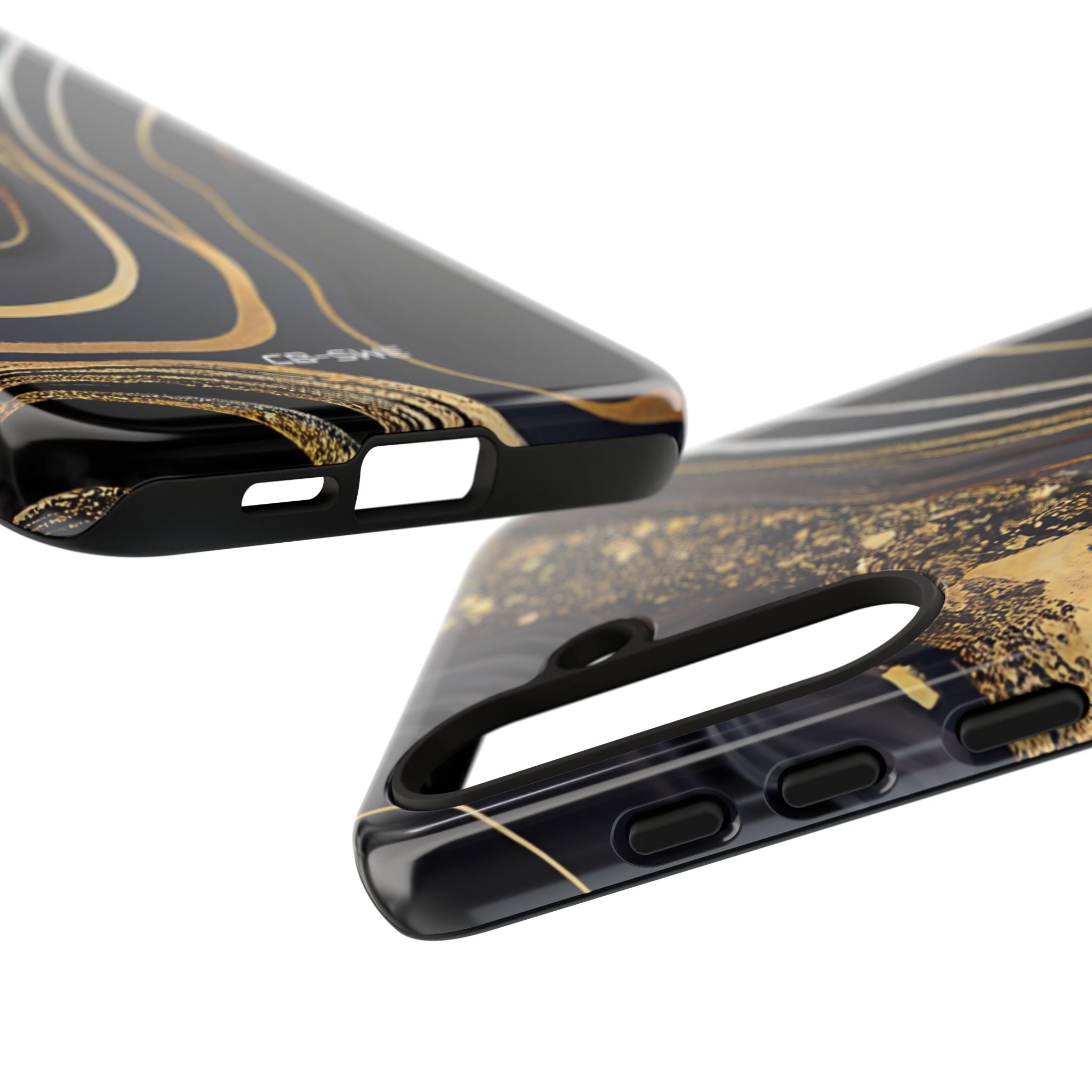 Elegant Gold Streams - Samsung Case