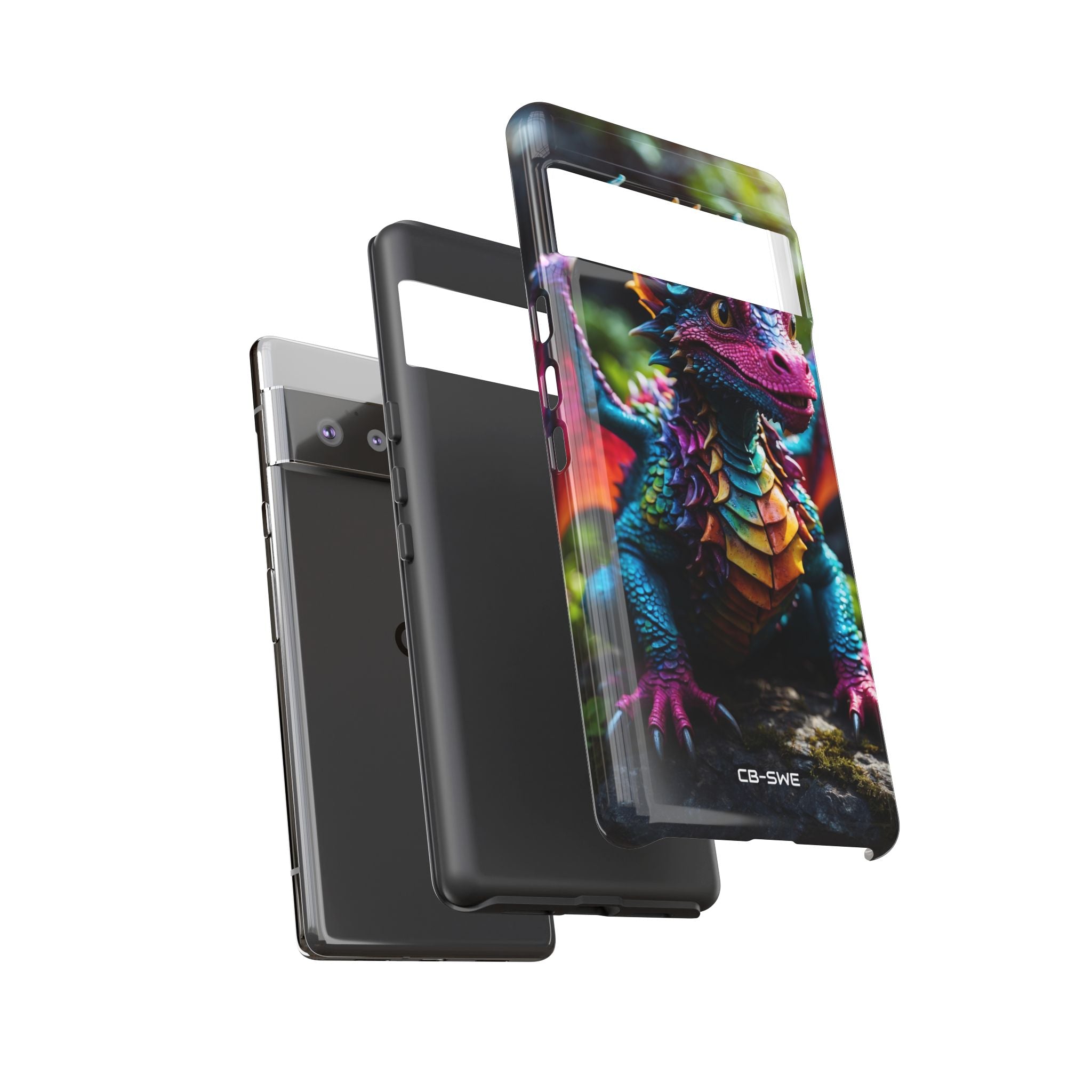 Friendly Dragon Smiles - Google Pixel Case