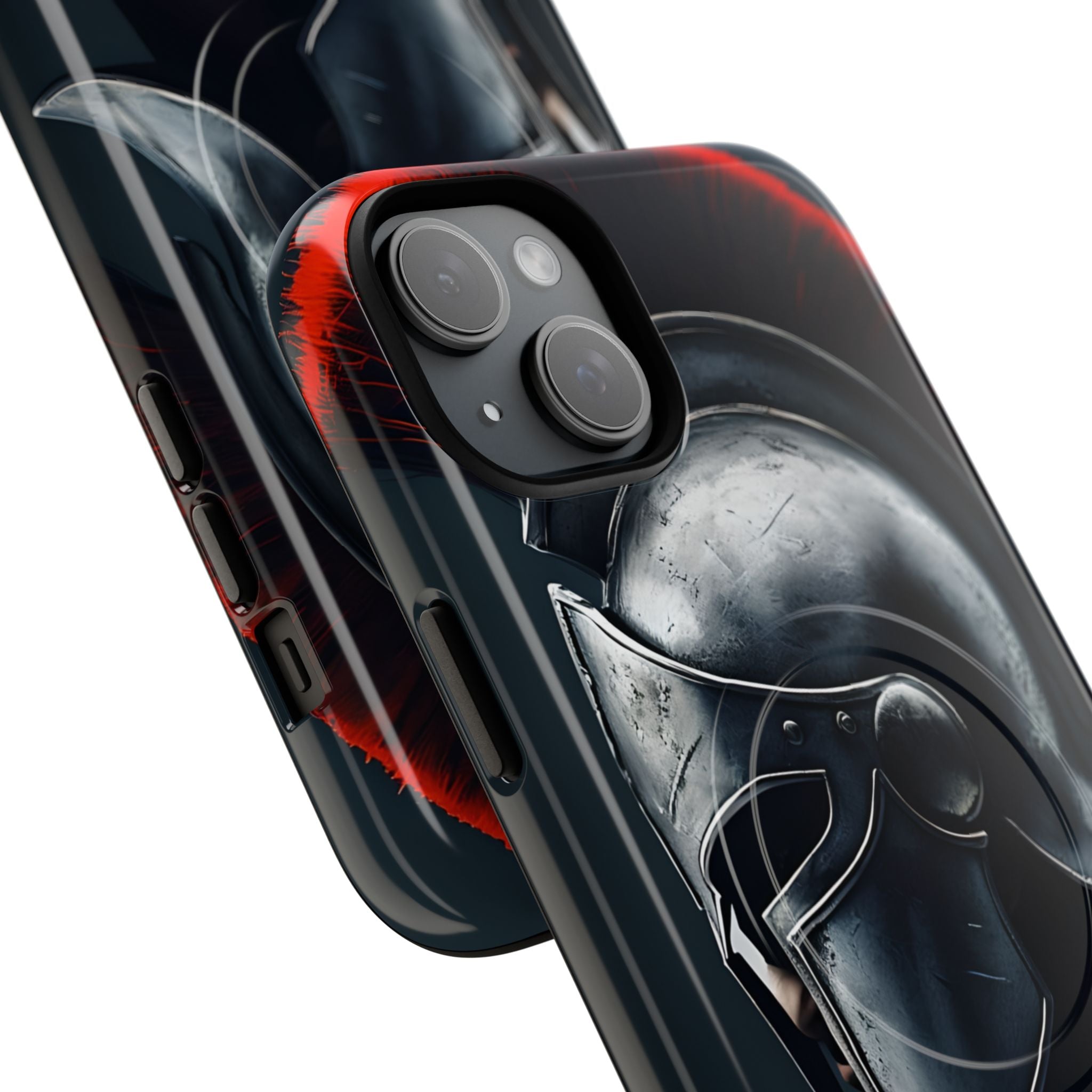 Silver Centurion iPhone 15 Plus Case - Tough+