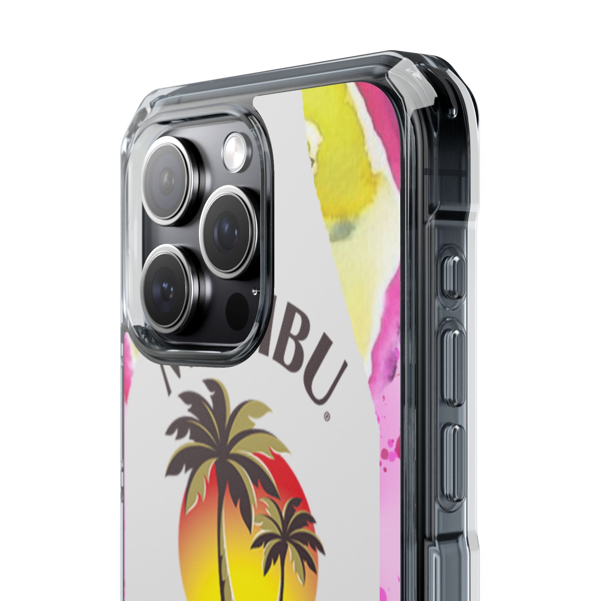 Tropical Sunset Splash iPhone Case - Impact