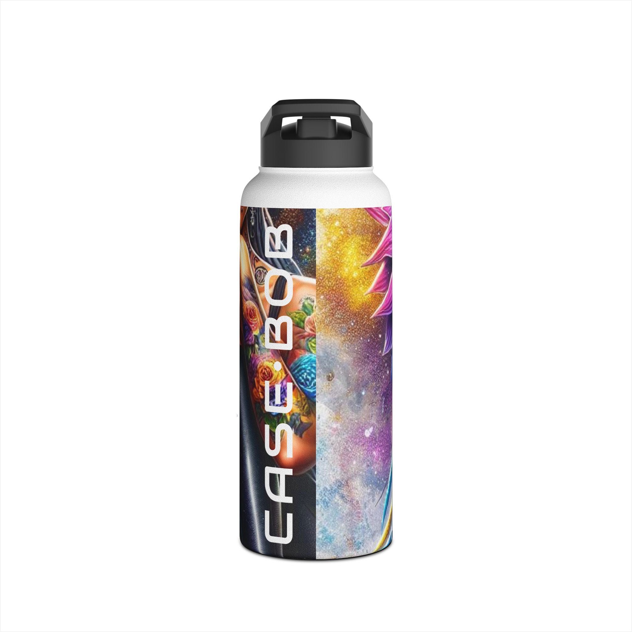 Skull Bloom - Stainless Steel Water Bottle
