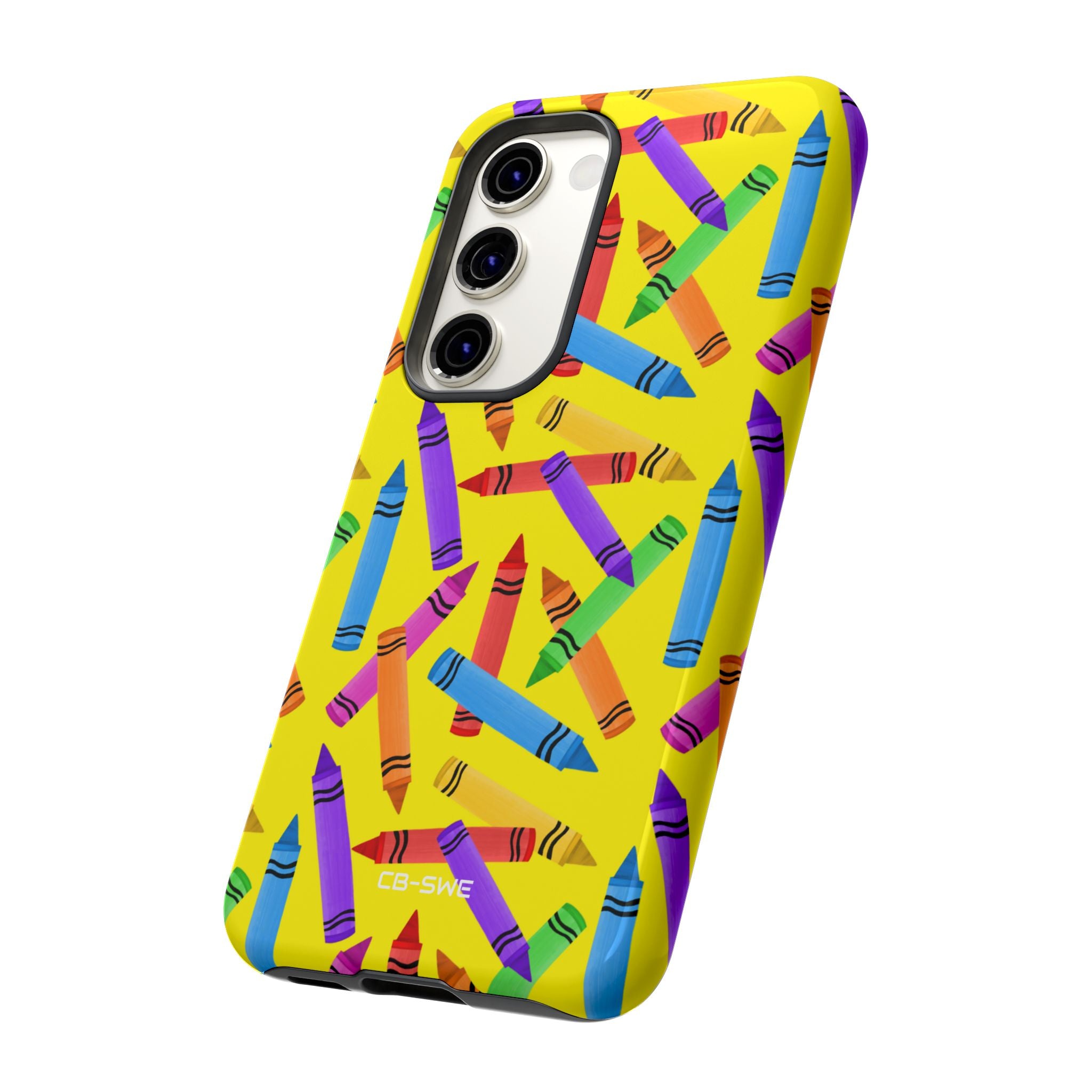 Crayons Scatter Playfully - Samsung Case