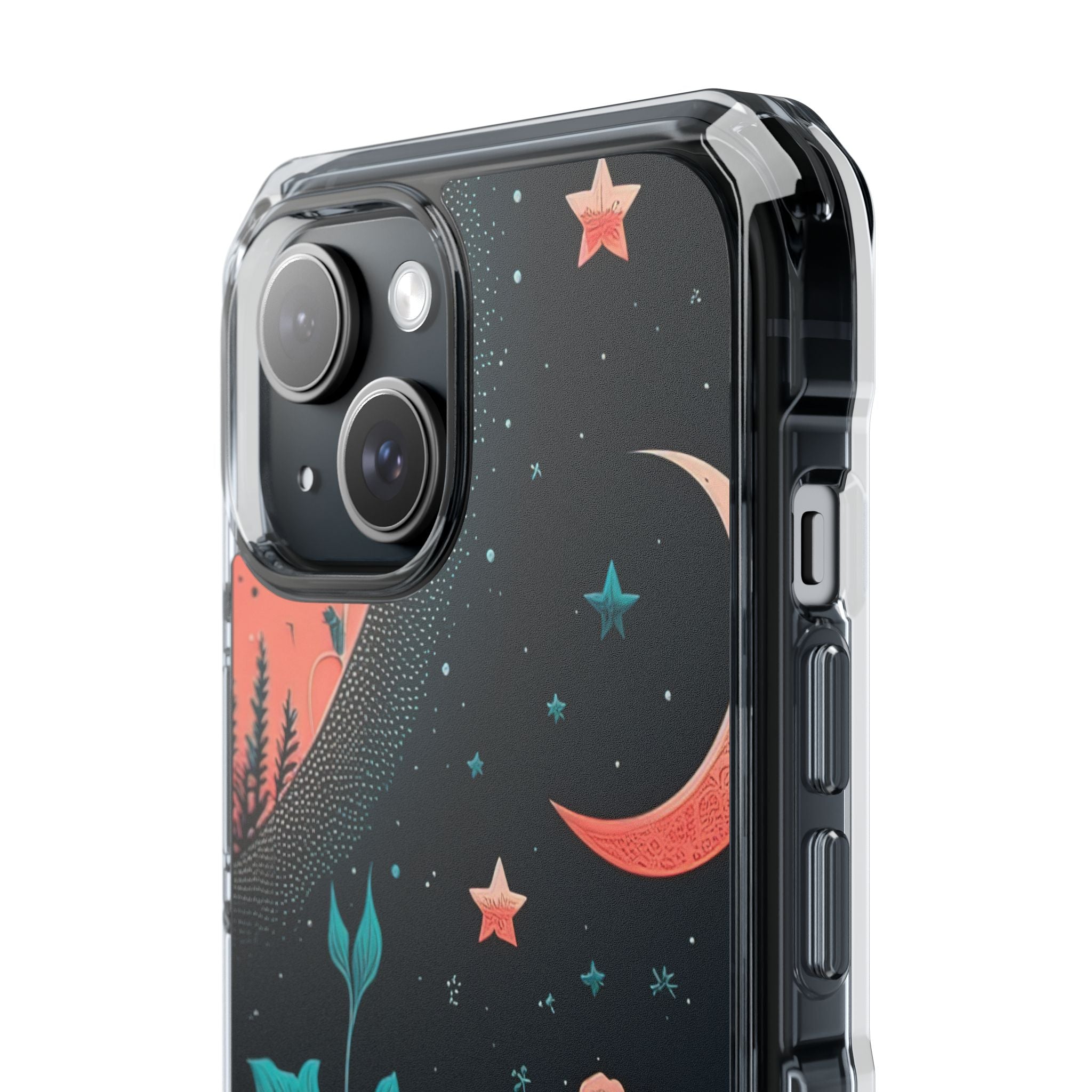 Cosmic Floral Dreams iPhone Case - Impact