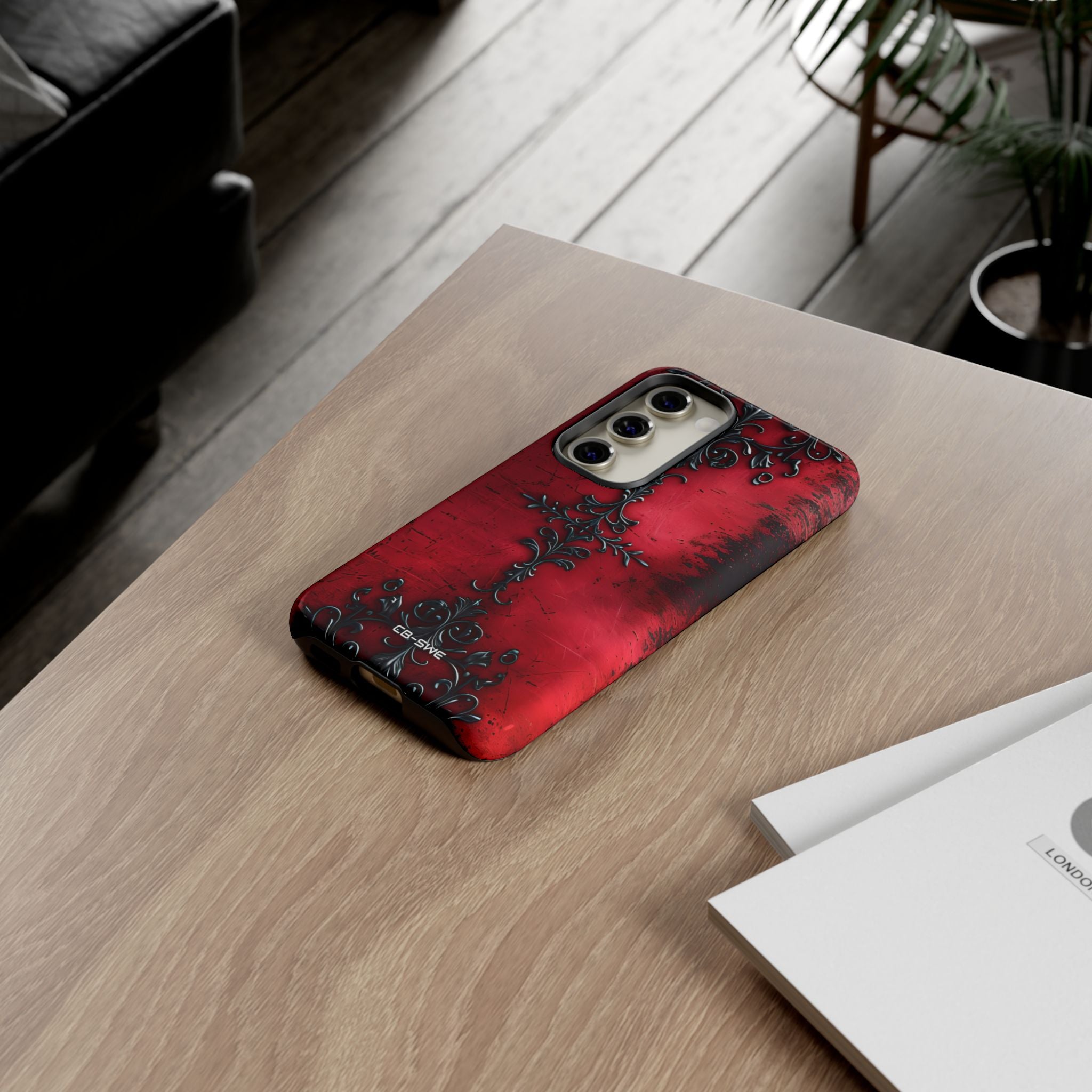 Gothic Crimson Emblem - Samsung Case