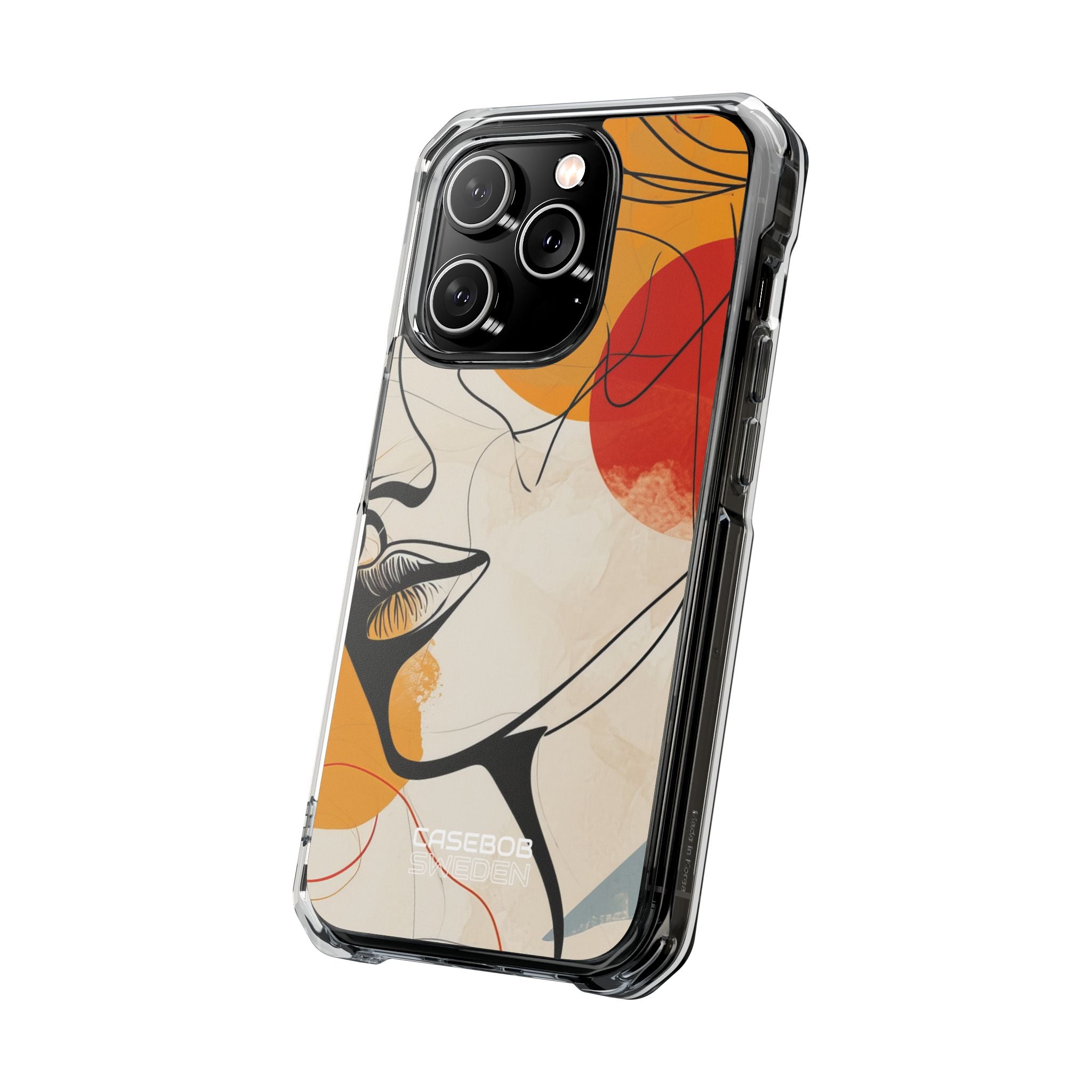 Fluid Face Lines iPhone 14 - Impact Clear+