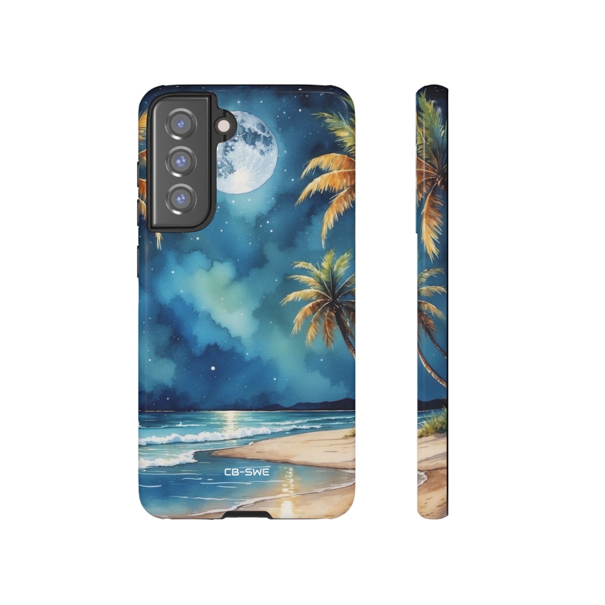 Moonlight Kisses Waves - Samsung Case