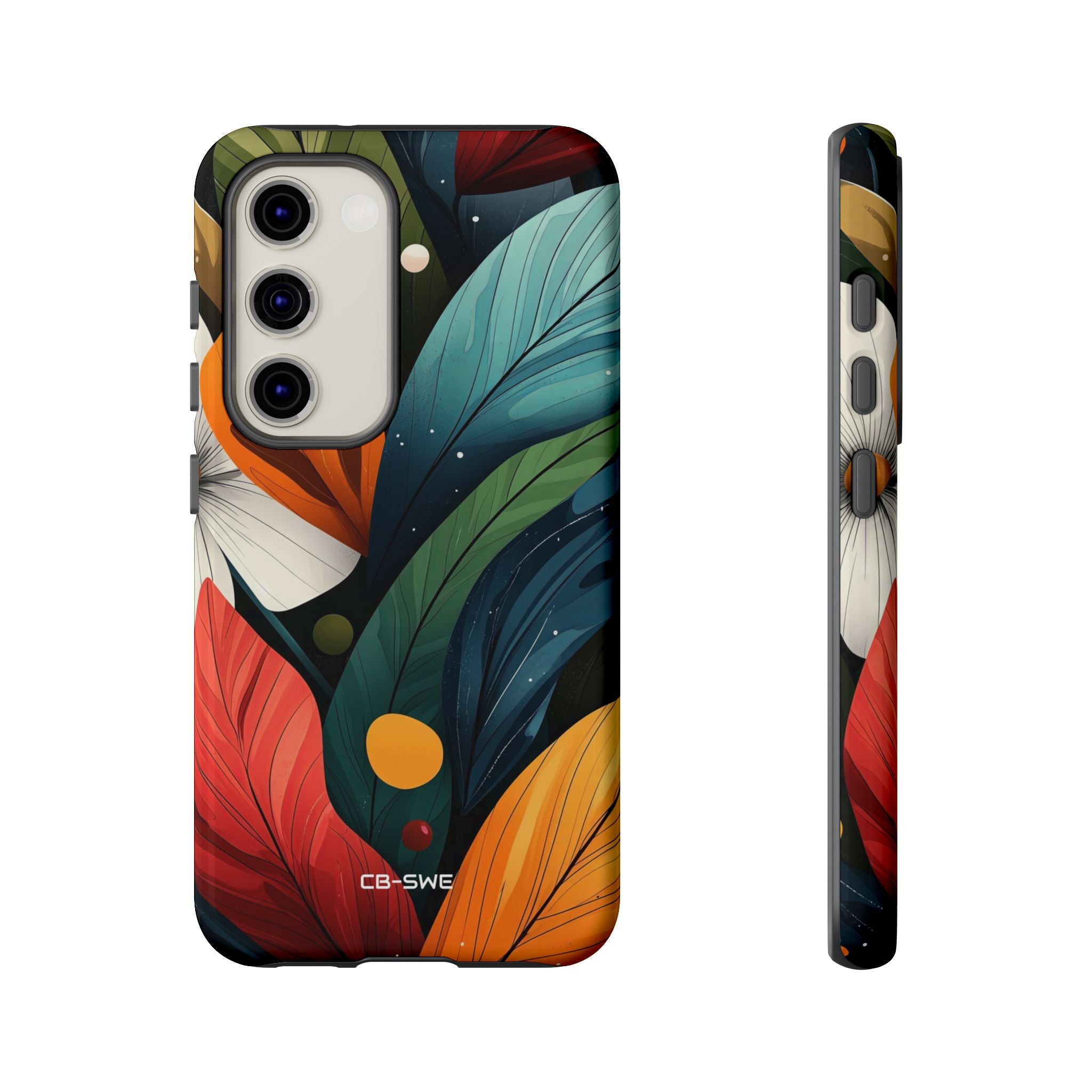 Vibrant Floral Symphony - Samsung Case