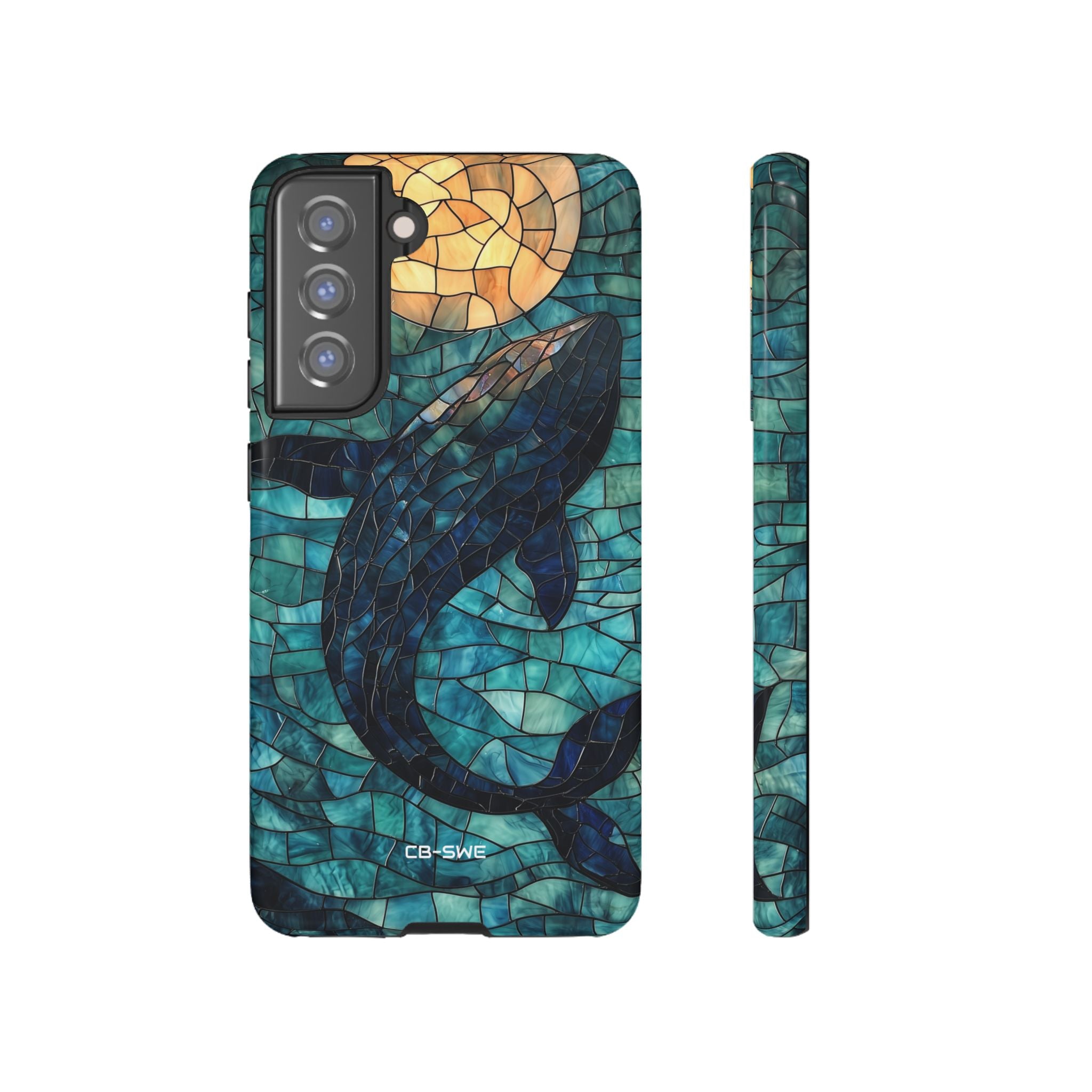 Whale Dives Upward - Samsung Case