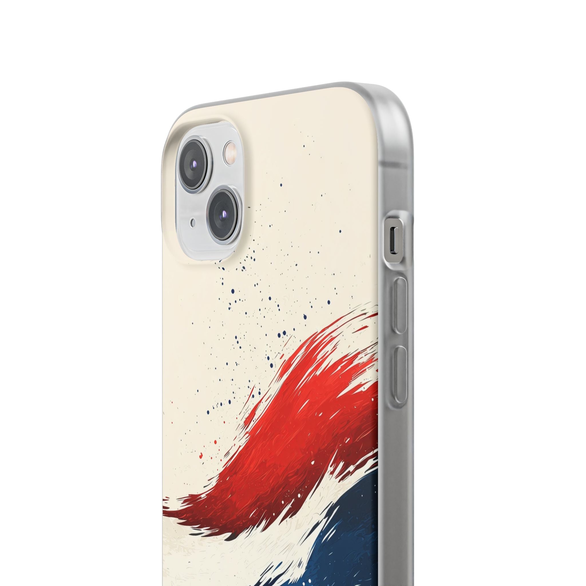 Red Surge iPhone 14 Plus Case - Soft