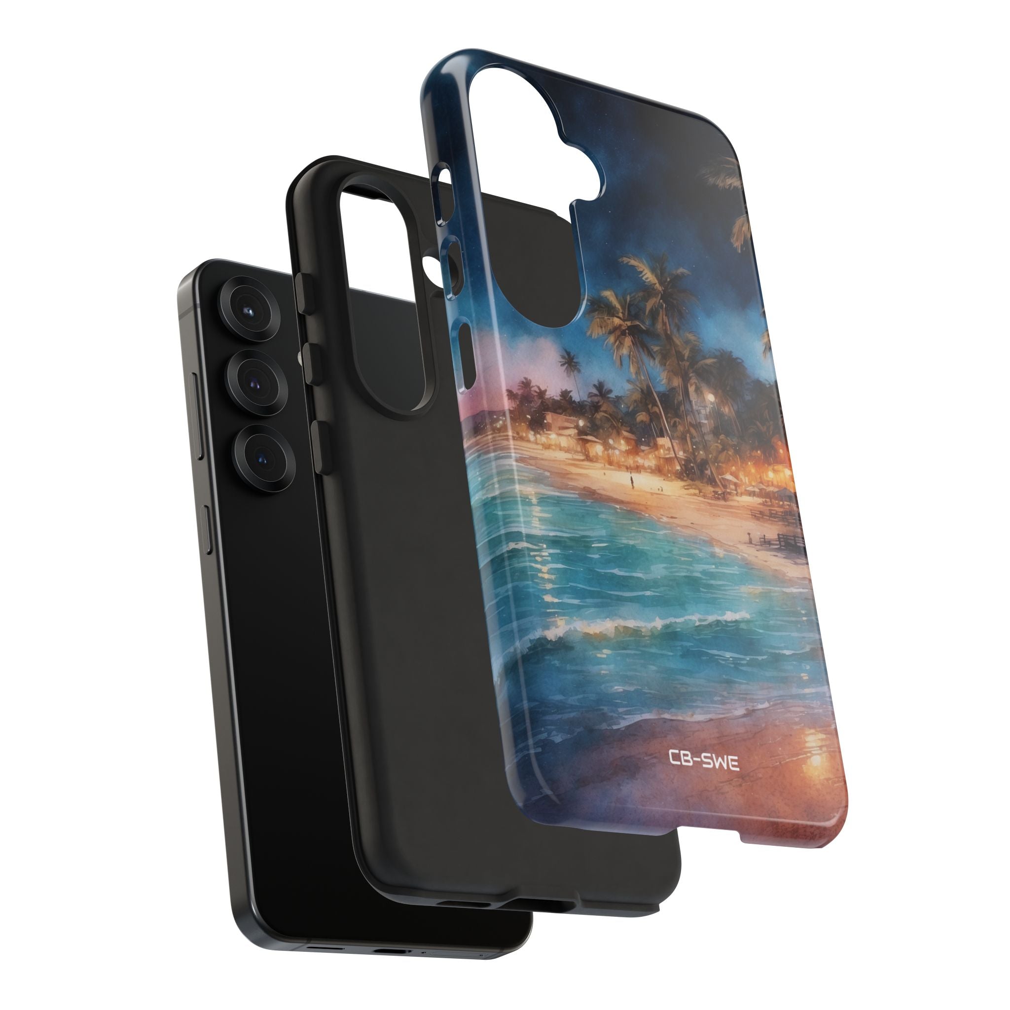 Moonlight Dances Water - Samsung Case
