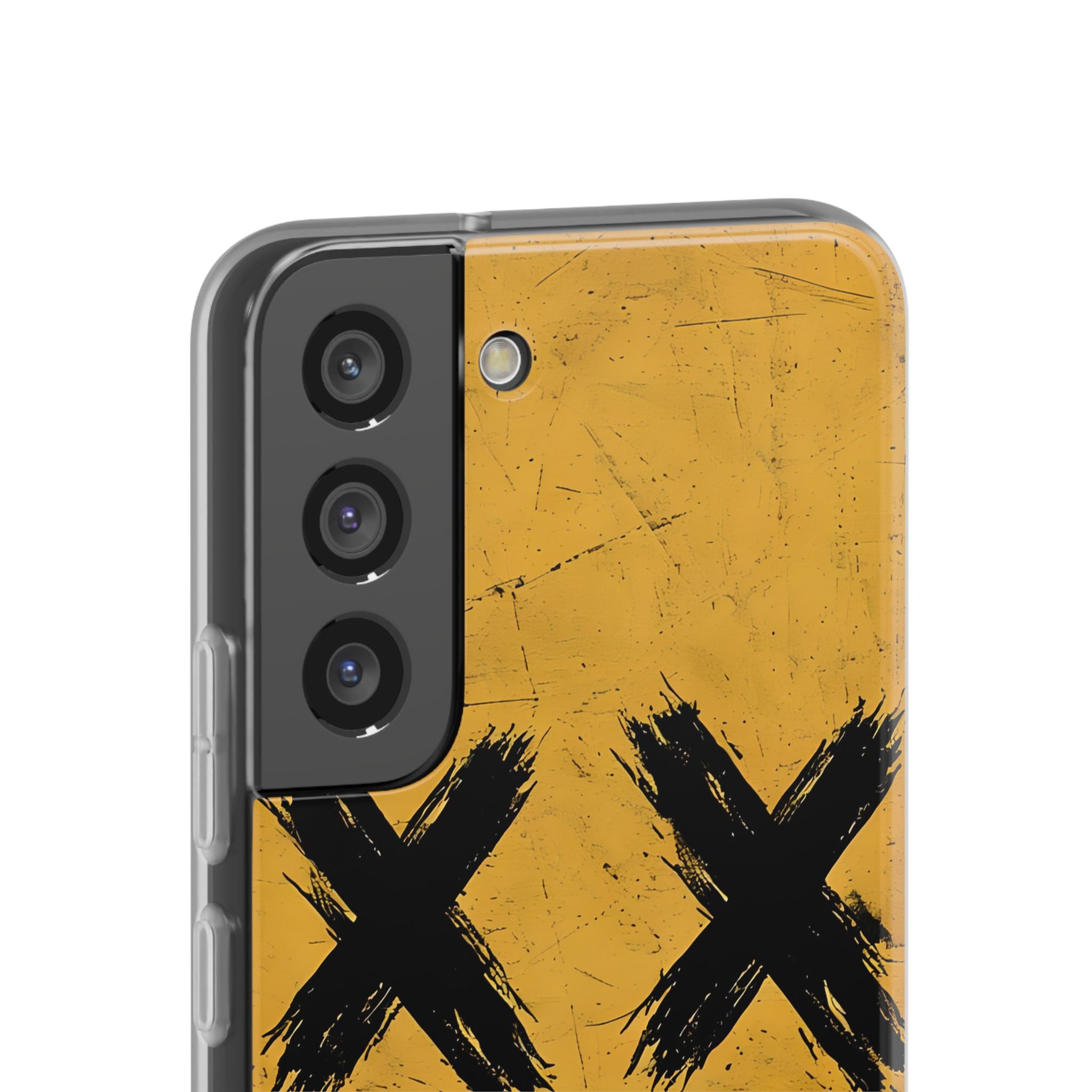 Jagged Smile Yellow Samsung S22 - Soft