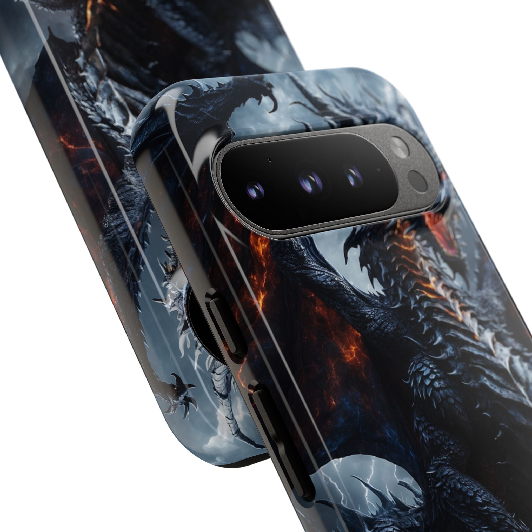 Fiery Wings Unleashed - Google Pixel Case