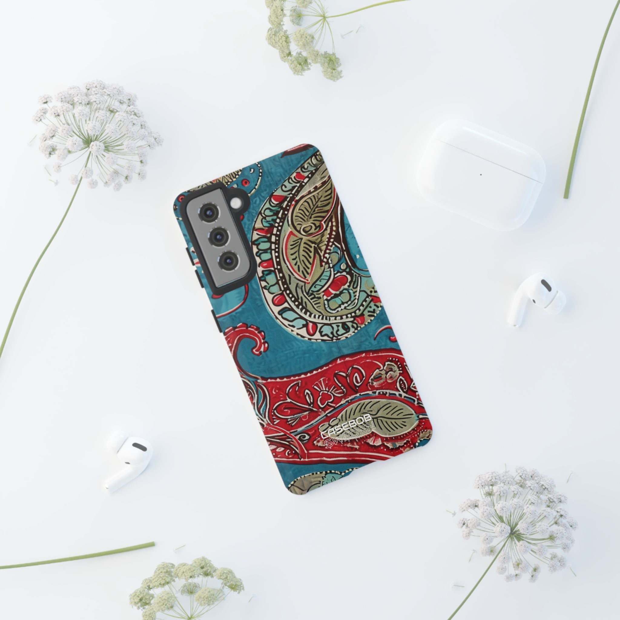 Paisley Floral Fusion Samsung S21 - Tough