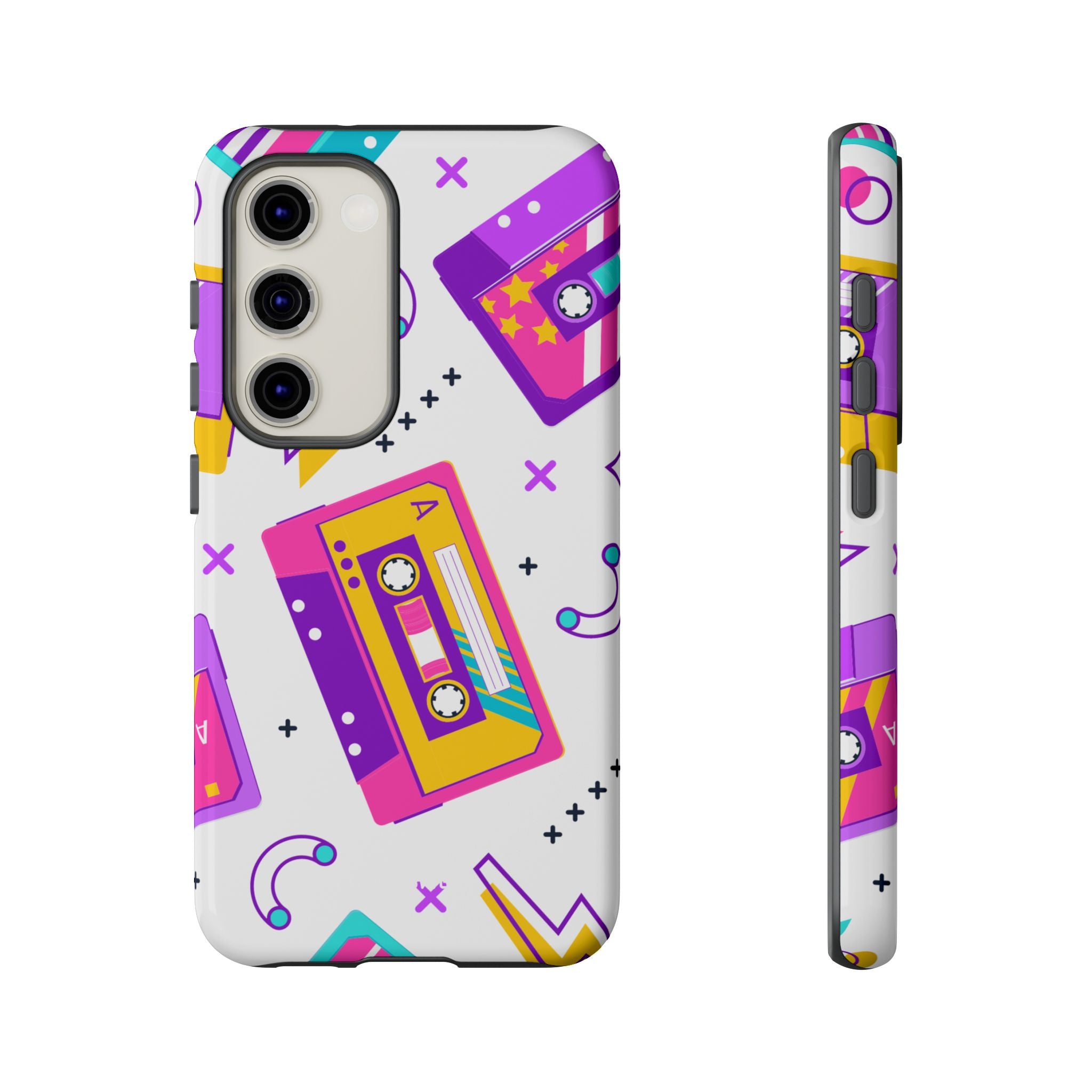 Retro Cassette Chaos - Samsung Case