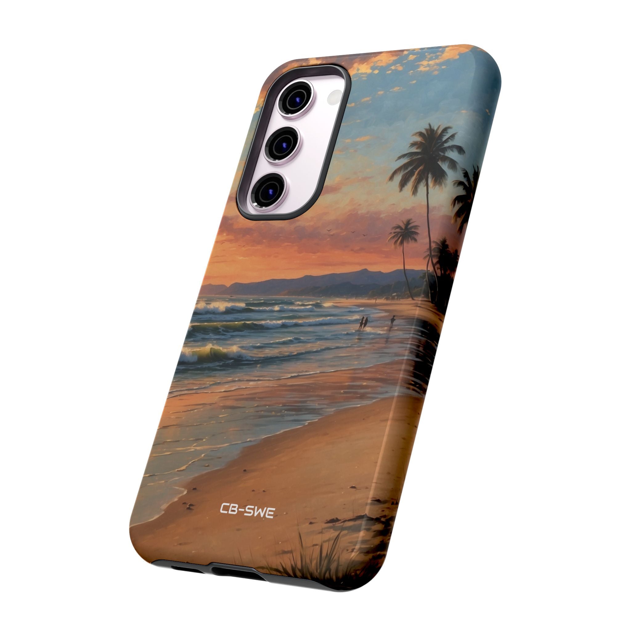 Golden Waves Embrace - Samsung Case