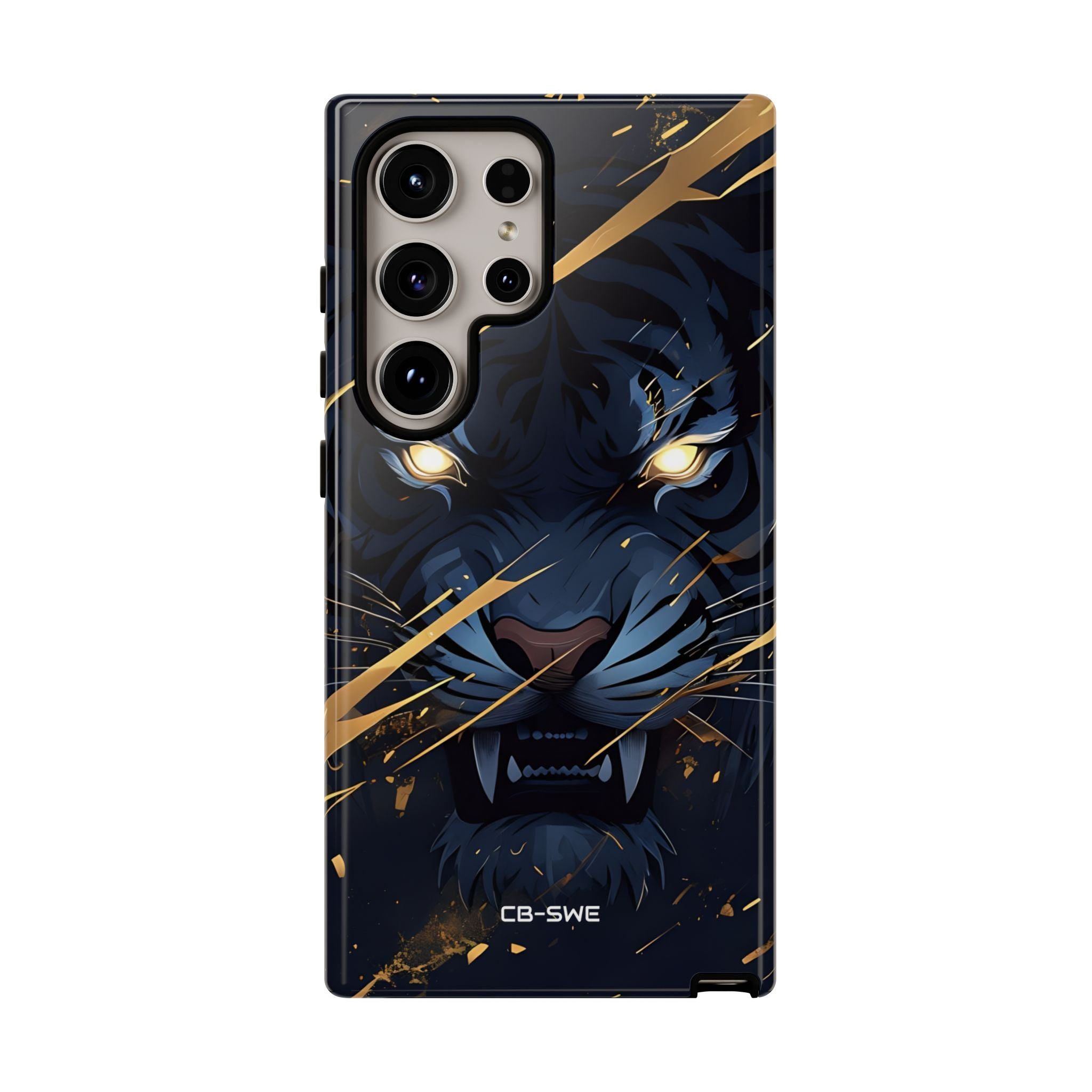 Tiger's Glowing Gaze - Samsung Case