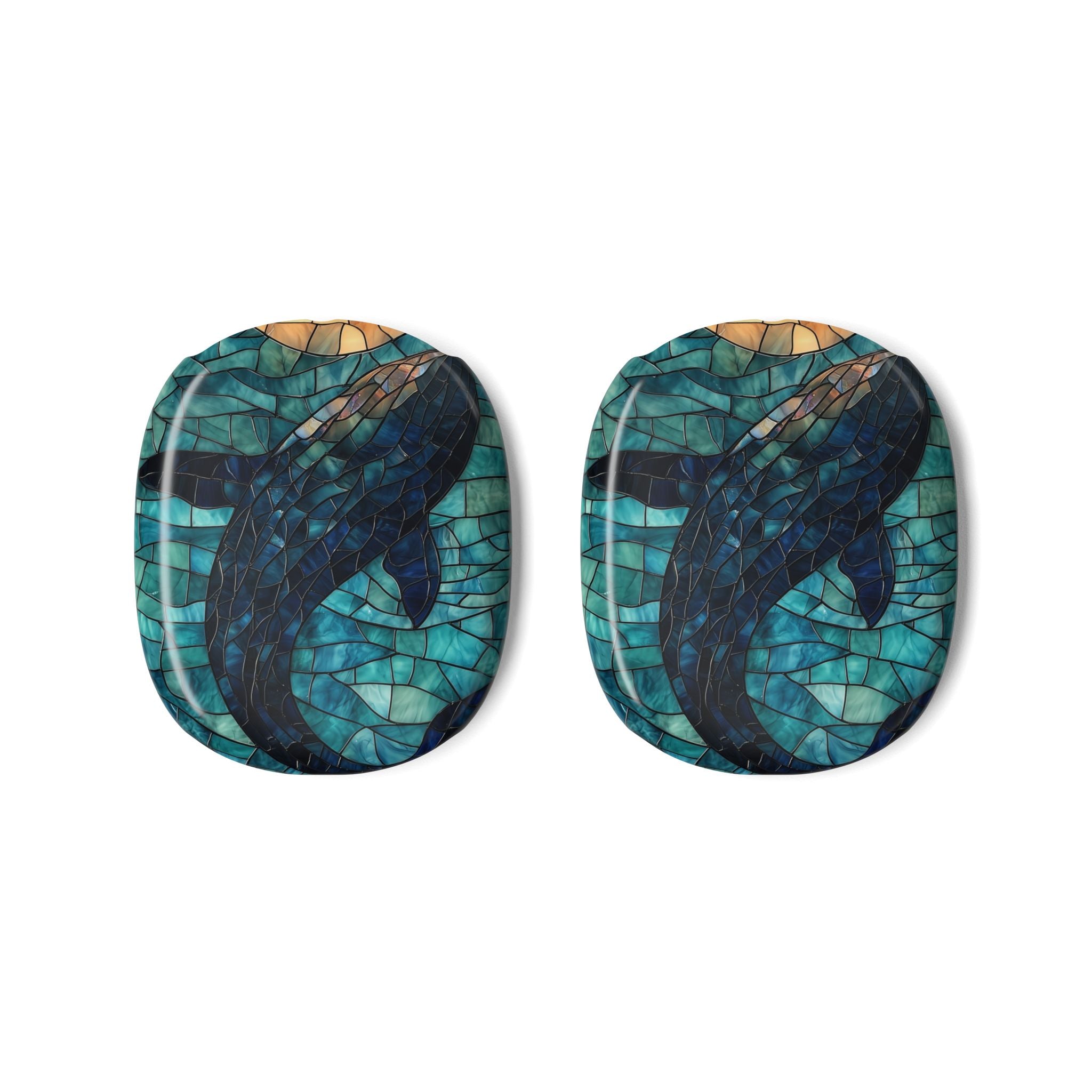 Blue Whale Mosaic - AirPod Max Case