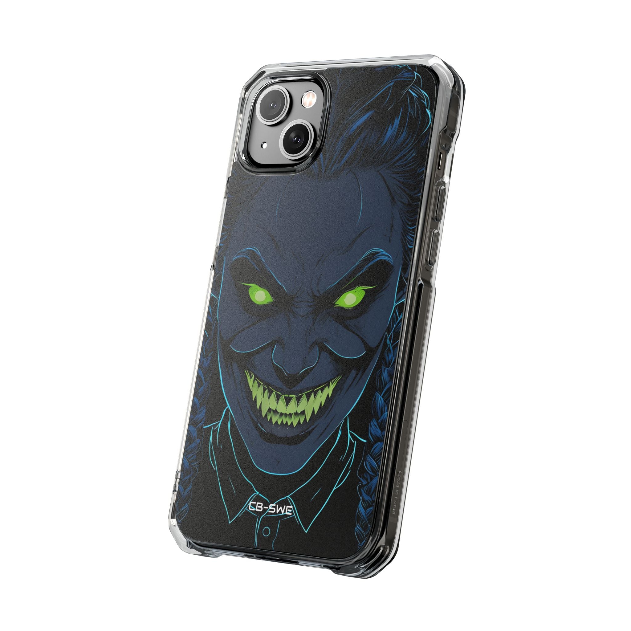 Glowing Eyes Dark Fiend iPhone Case - Impact