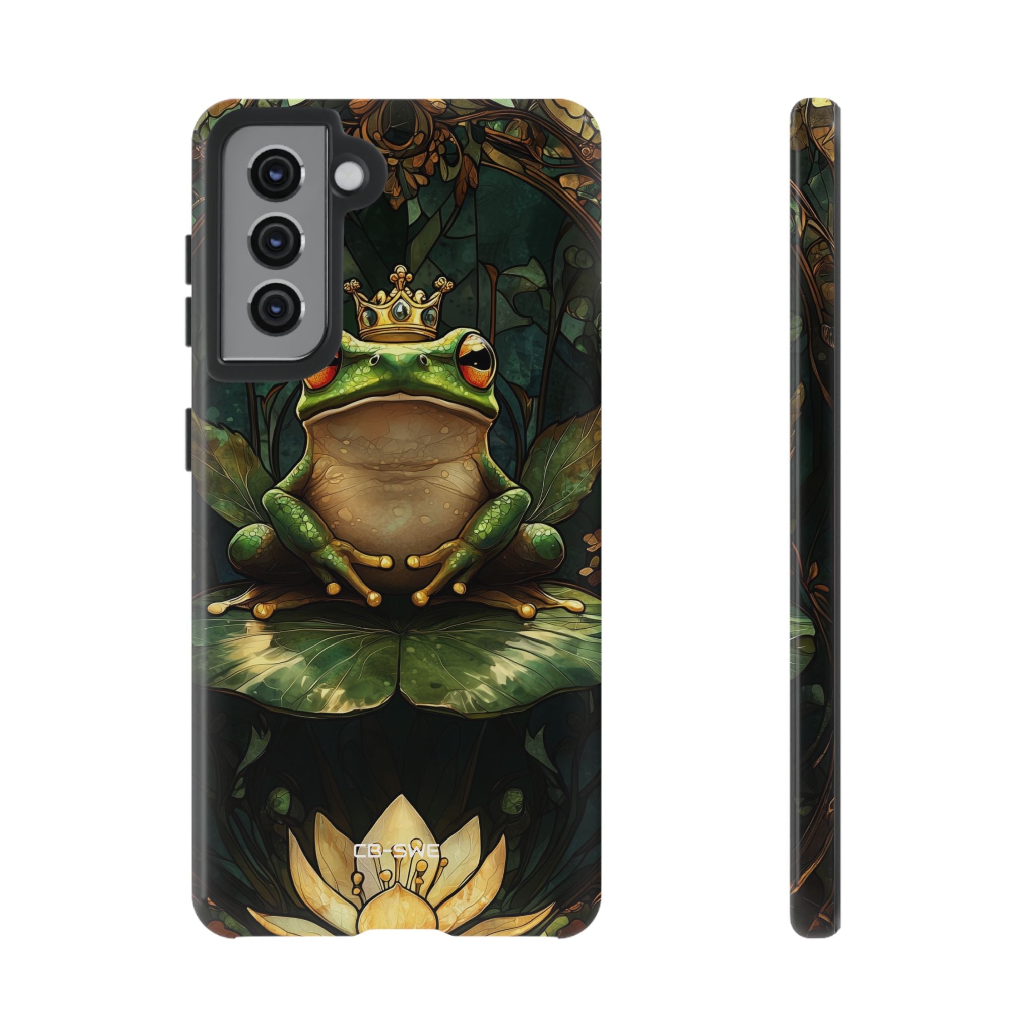 Crowned Frog Rests - Samsung Case