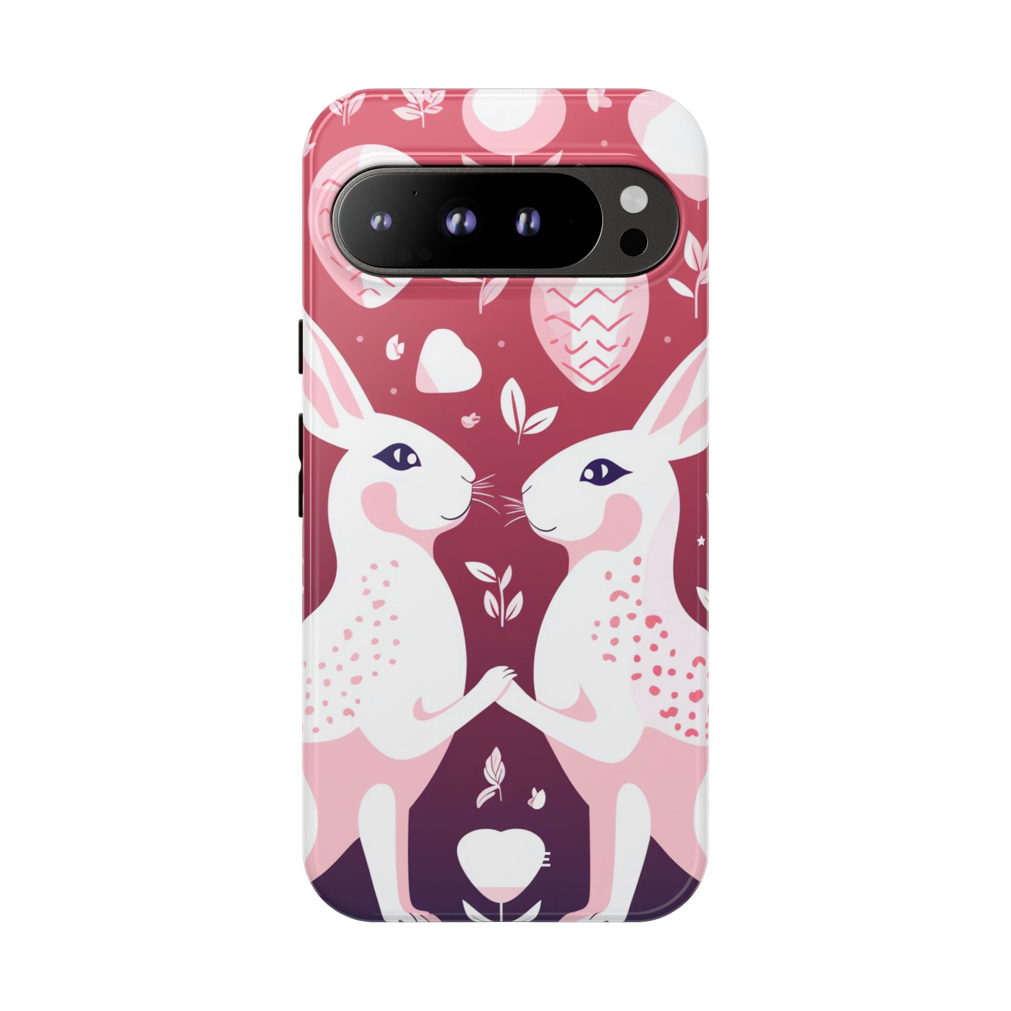 Rabbits Share Joy - Google Pixel Case