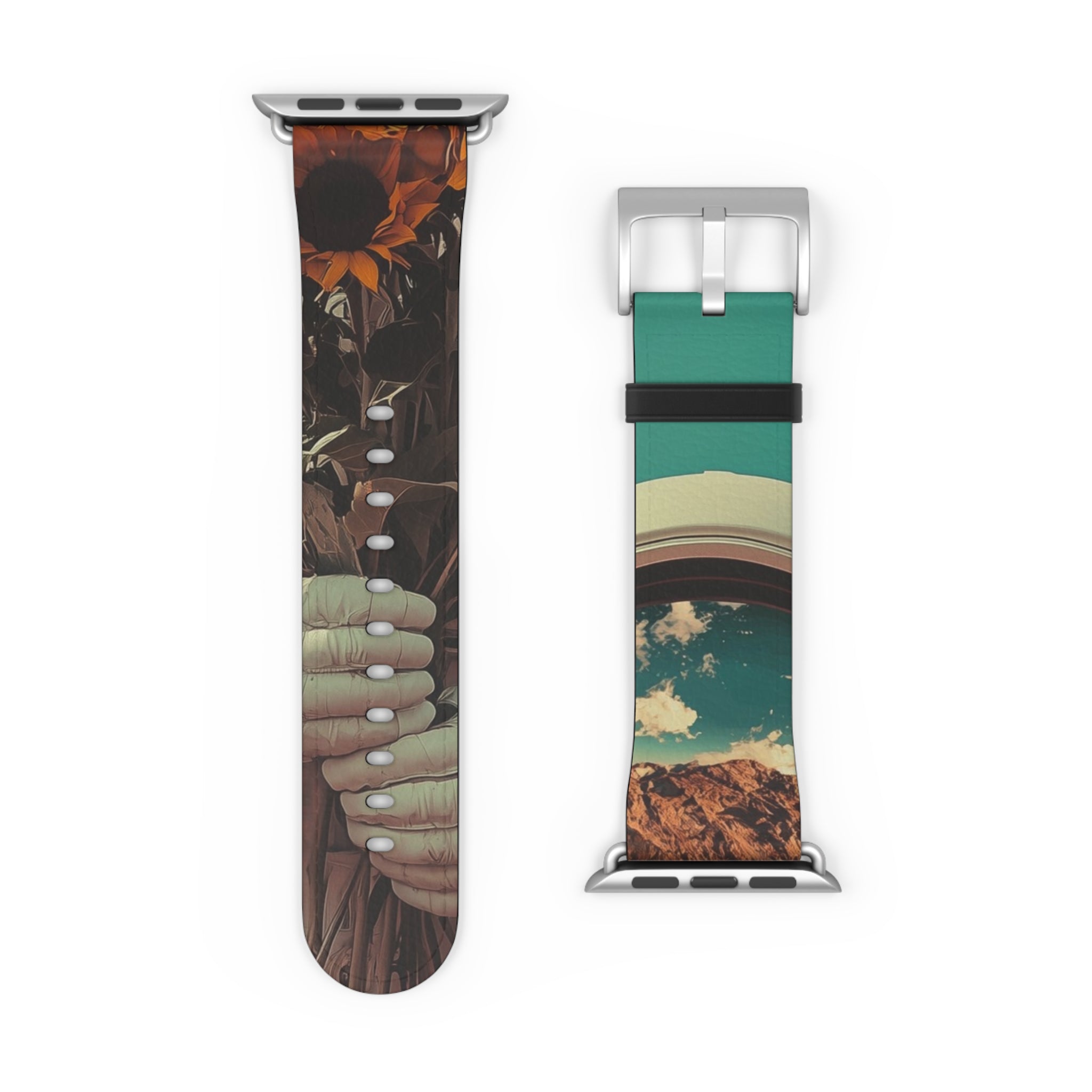 Auringonkukka Astronaut - Kellonranneke