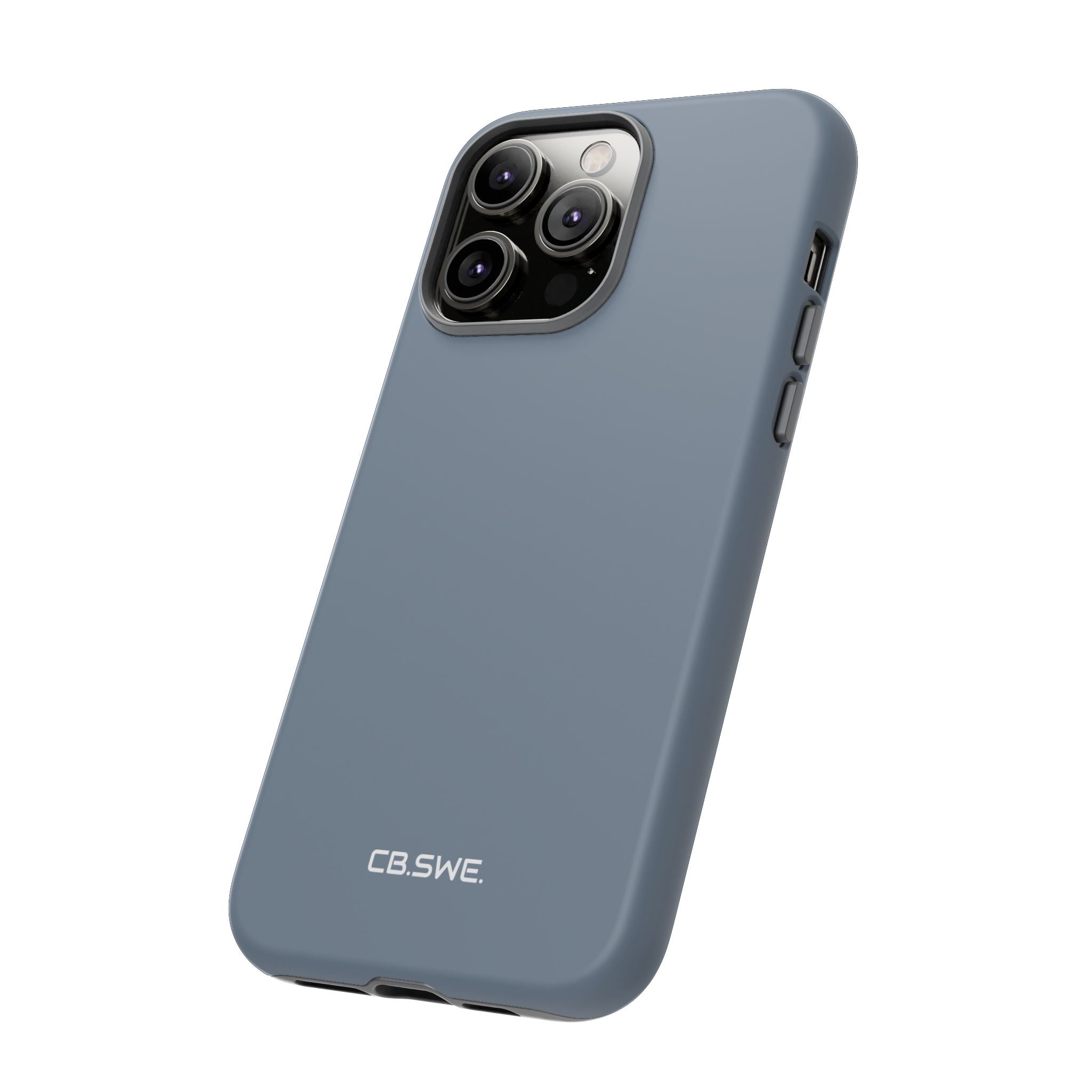 Slate Gray iPhone Case - Tough