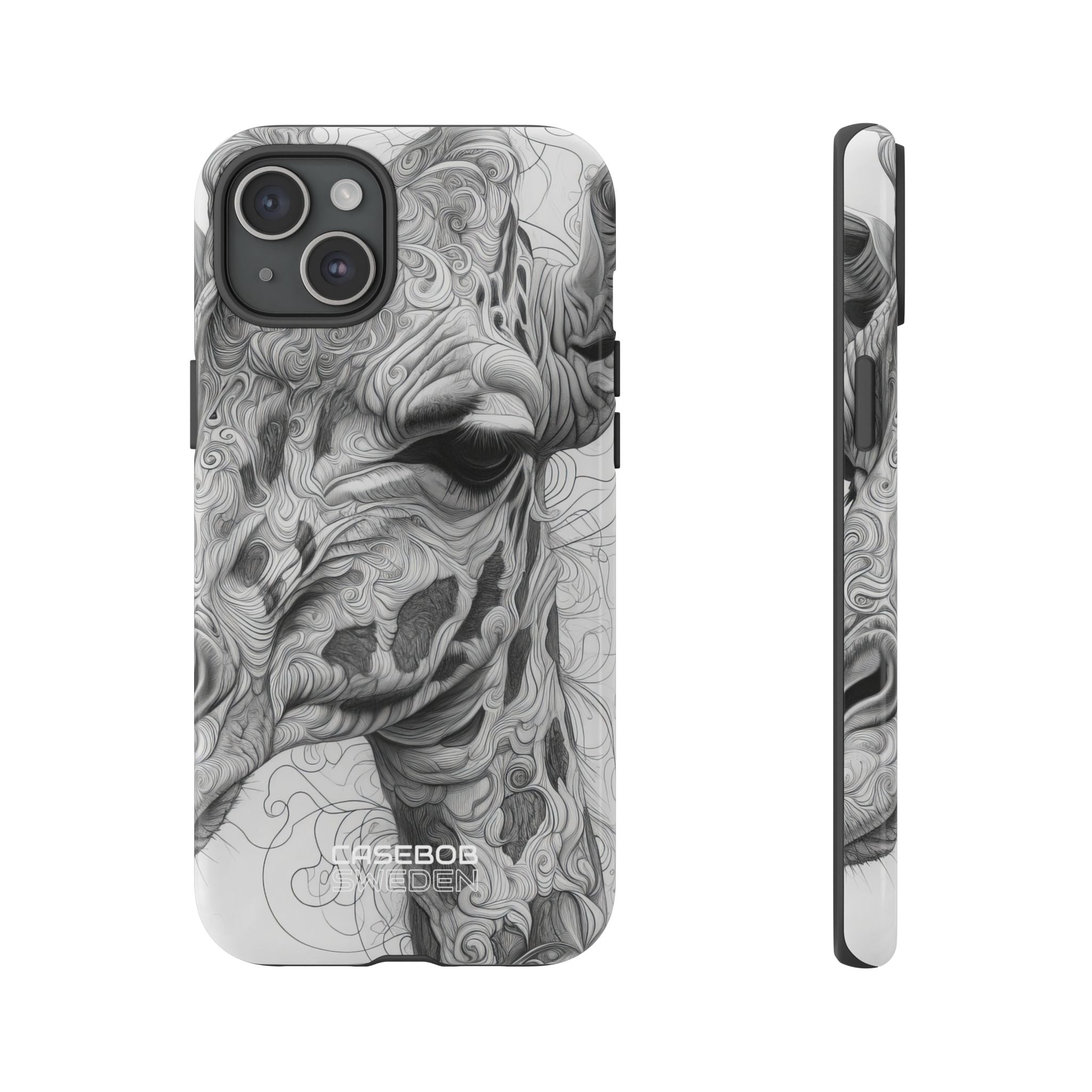Arte Giraffa Vorticosa iPhone 15 - Tough