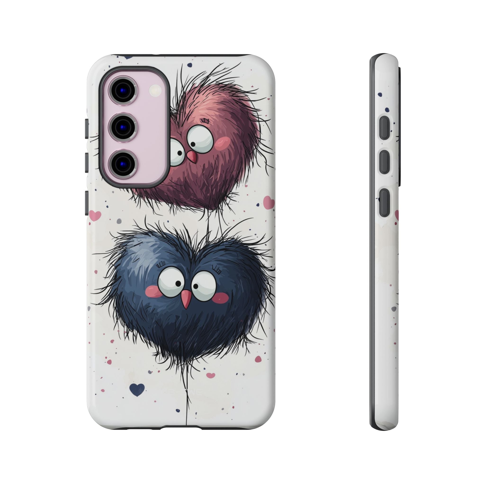 Fluffy Hearts Embrace - Samsung Case