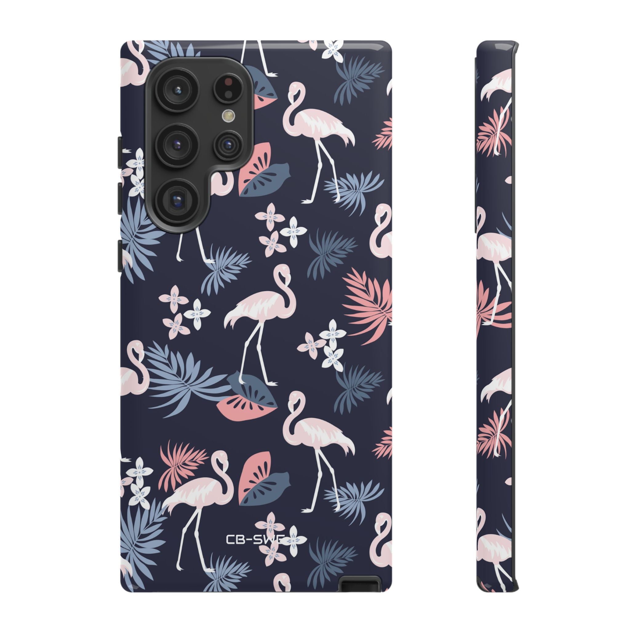 Flamingos Dance Playfully - Samsung Case