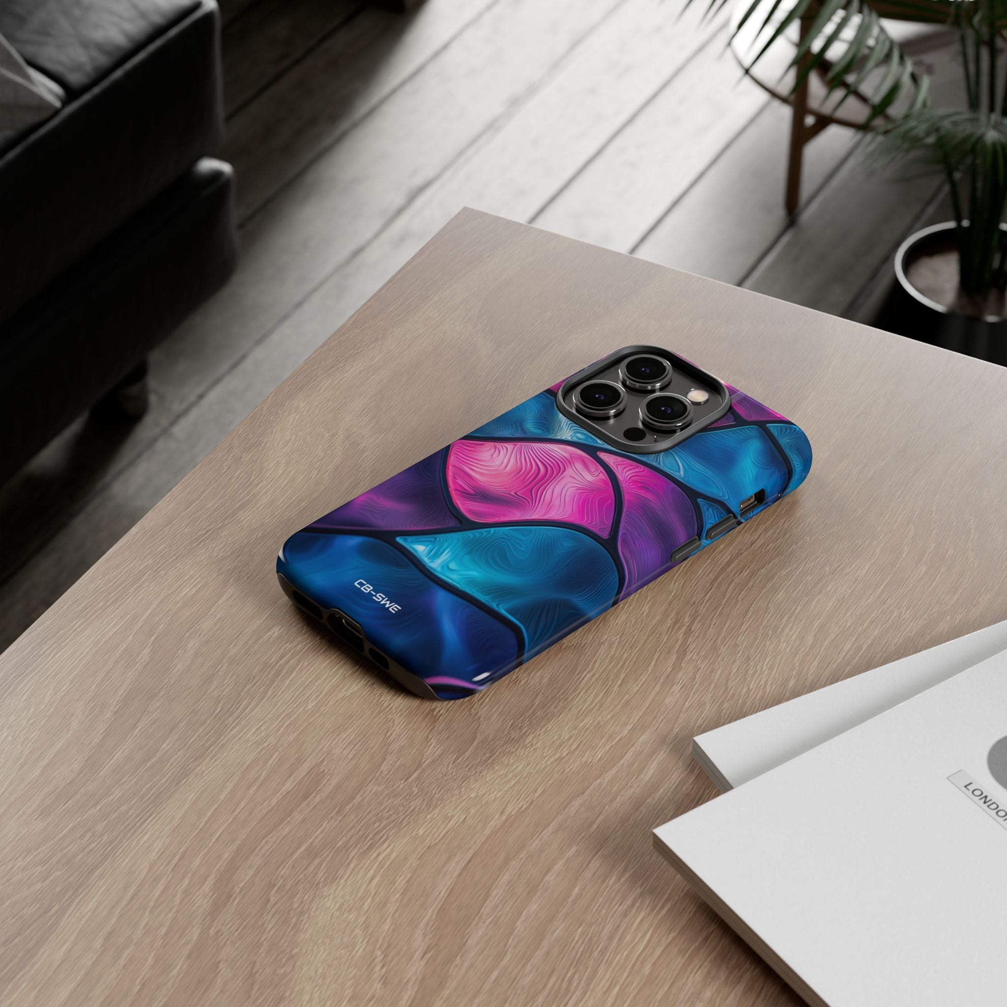 Shimmering Waves Flow - iPhone Case