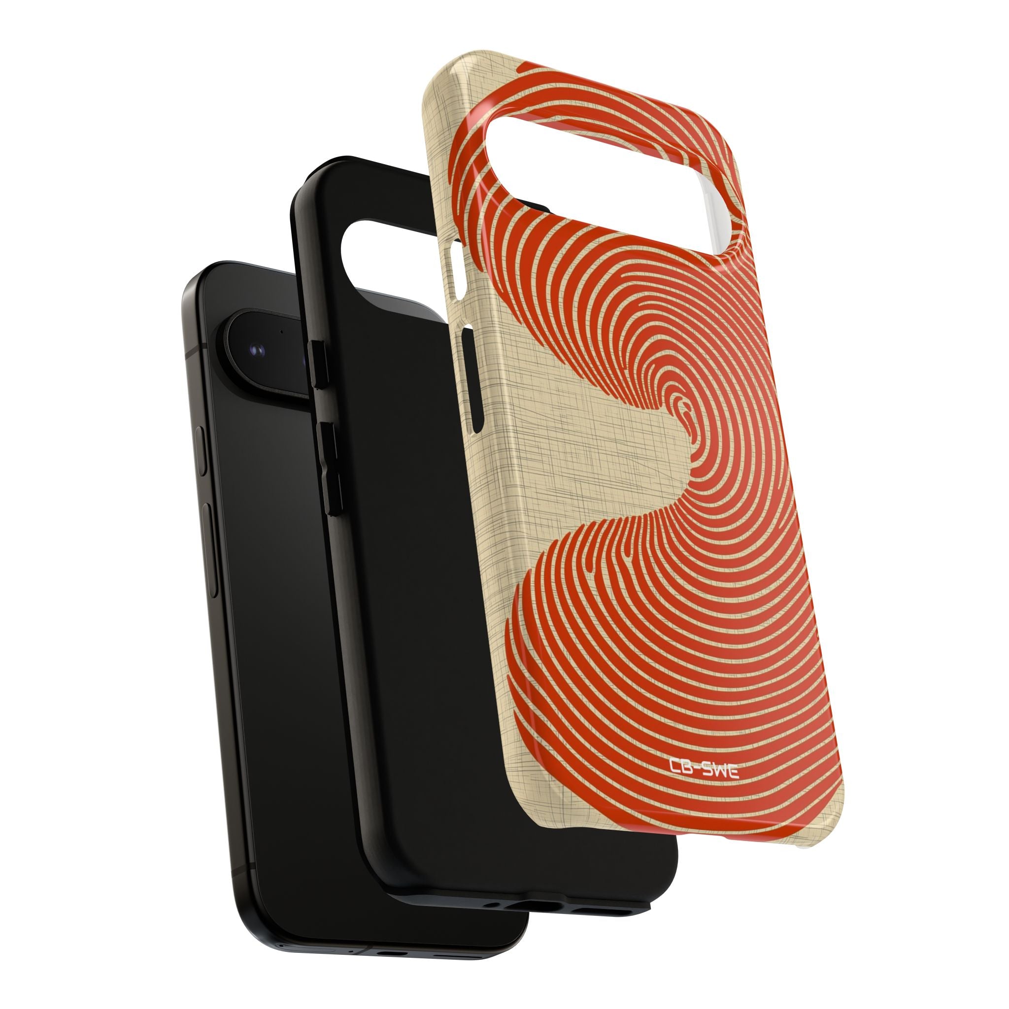Warm Curves Dance - Google Pixel Case