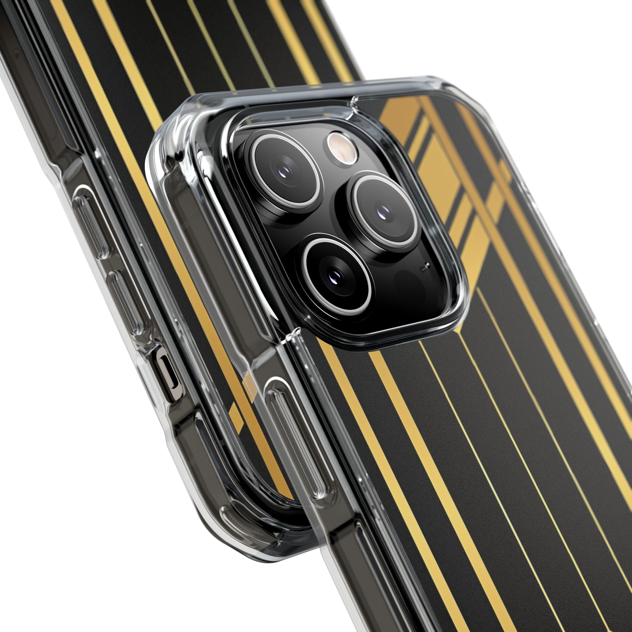 Gouden Geometrische Symfonie iPhone 14 - Impact Clear+