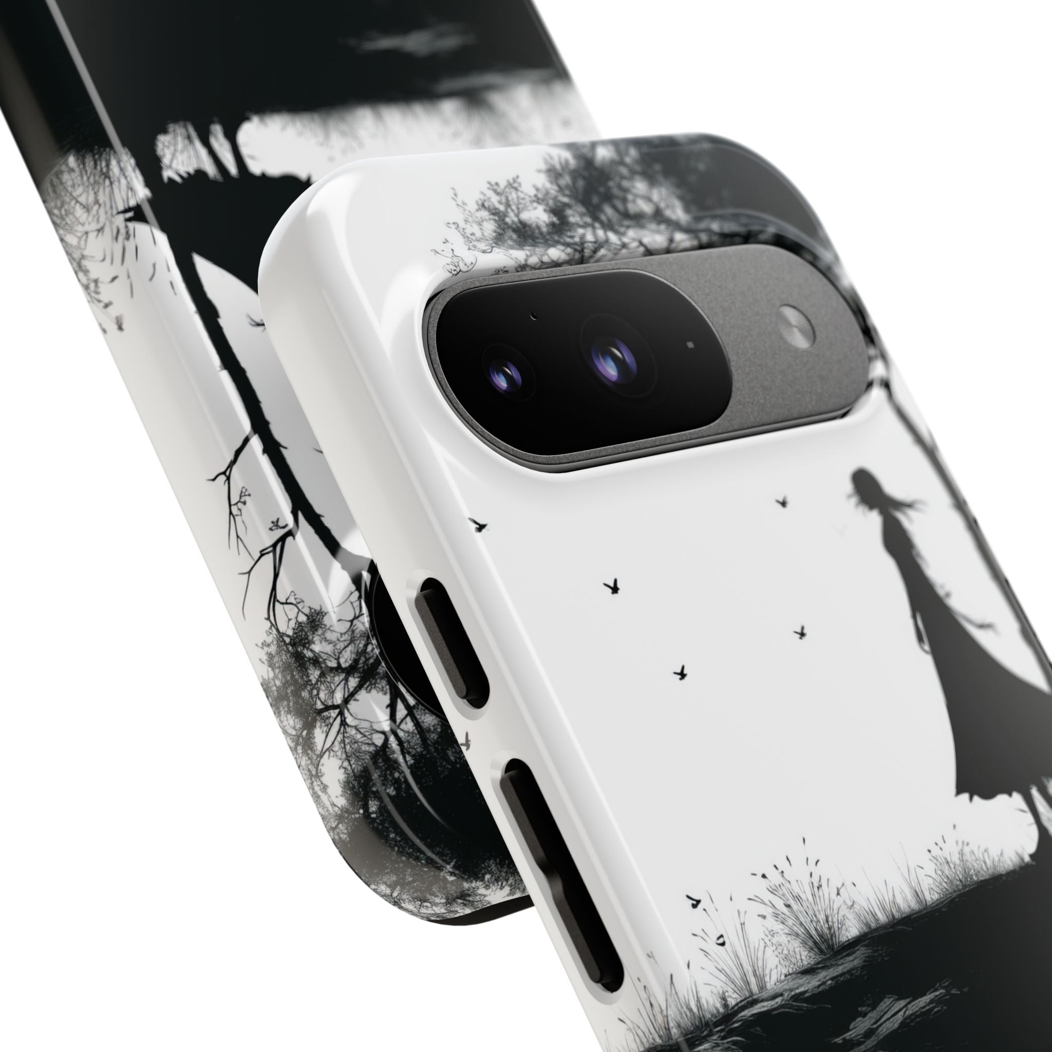 Cliffside Silhouette Google Pixel 9 Case - Tough