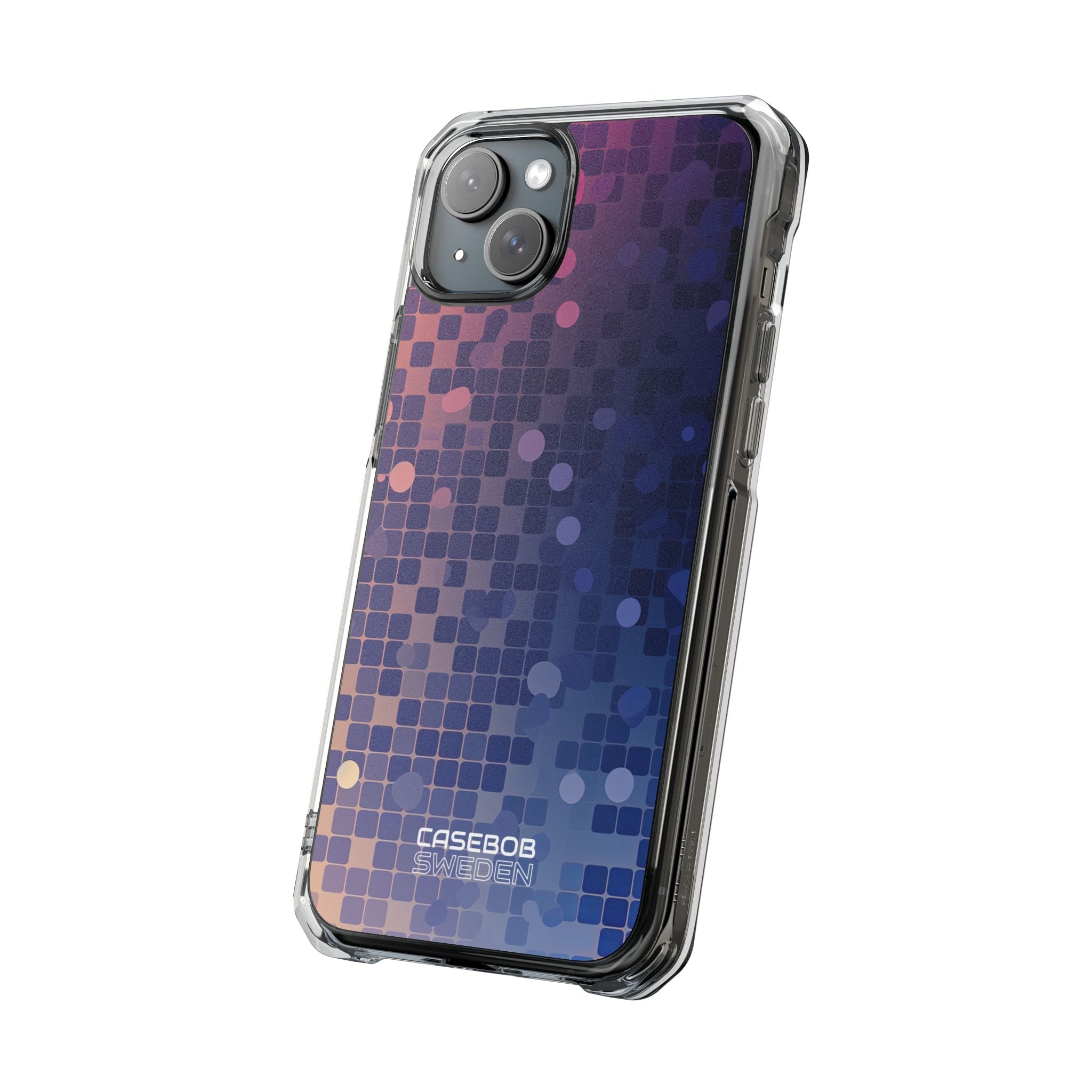 Vibrant Pixel Bloom iPhone 15 - Impact Clear+