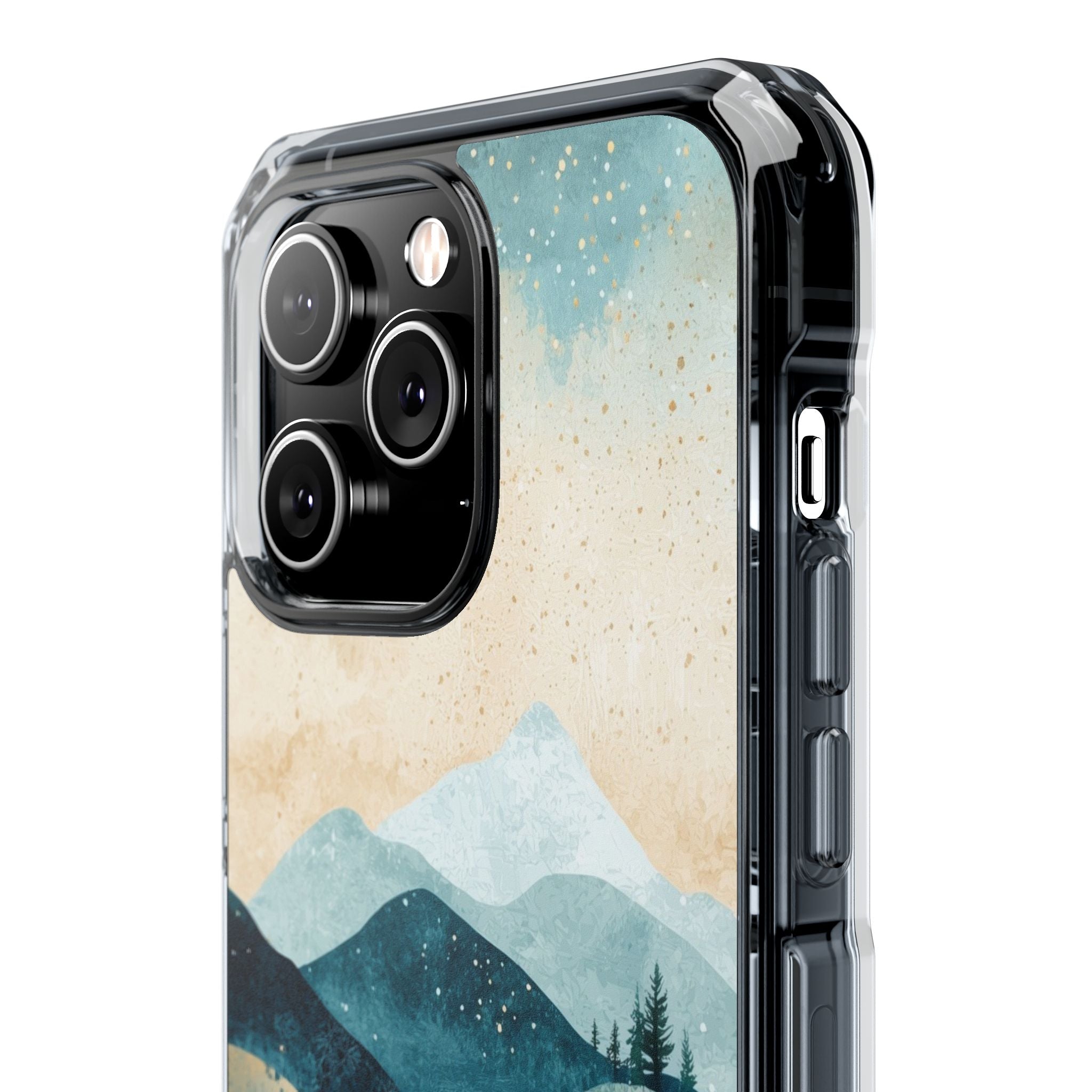 Moonlit Mountains iPhone 14 Pro Max Case - Impact